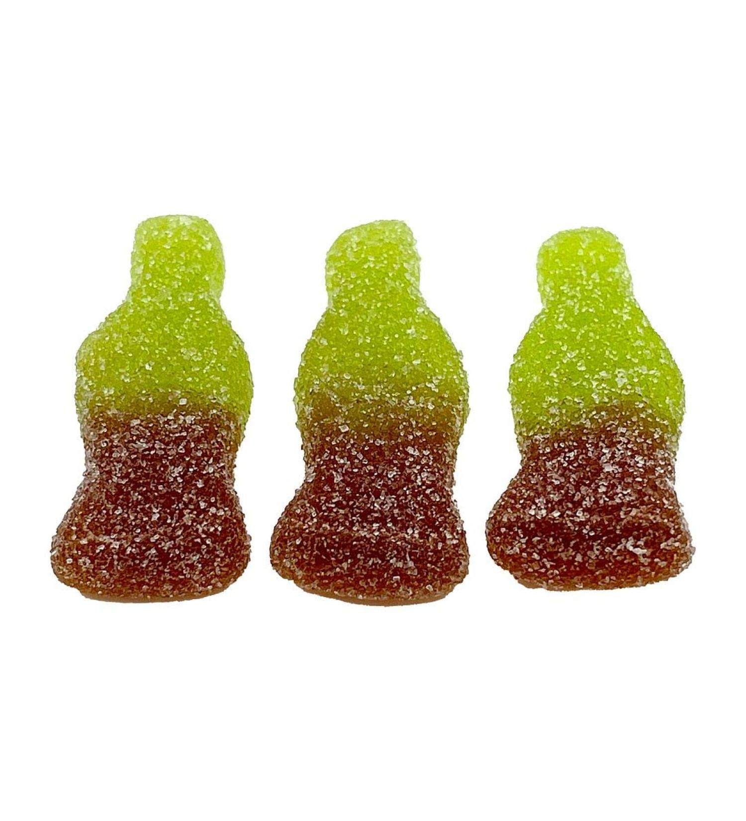 Green Cola Bottles - 1000g Gummy Sweets