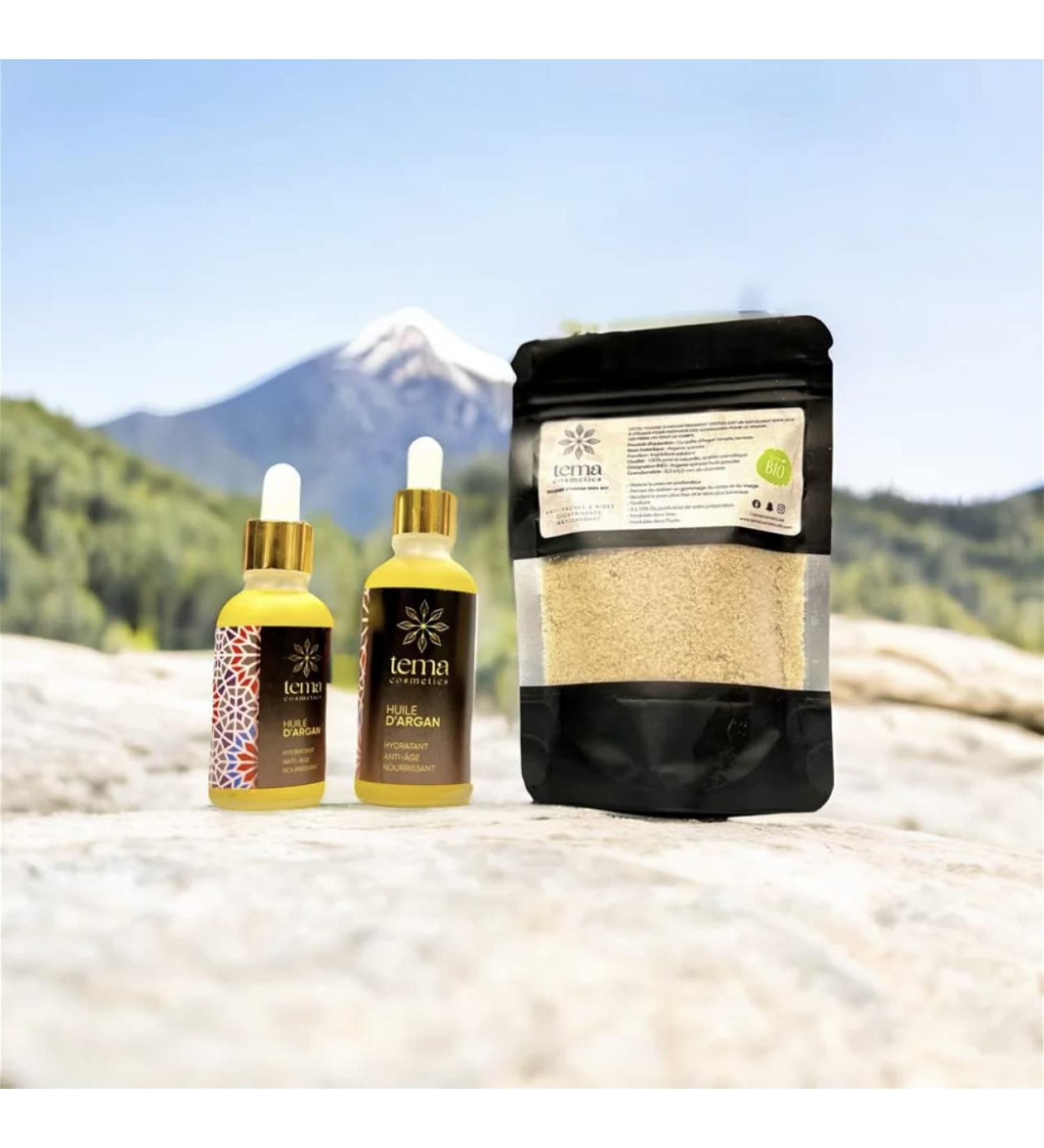  G n rique Tema cosmetics organic untreated Argan oil 50ml cold pressed in France - Buy Online on GoSupps.com