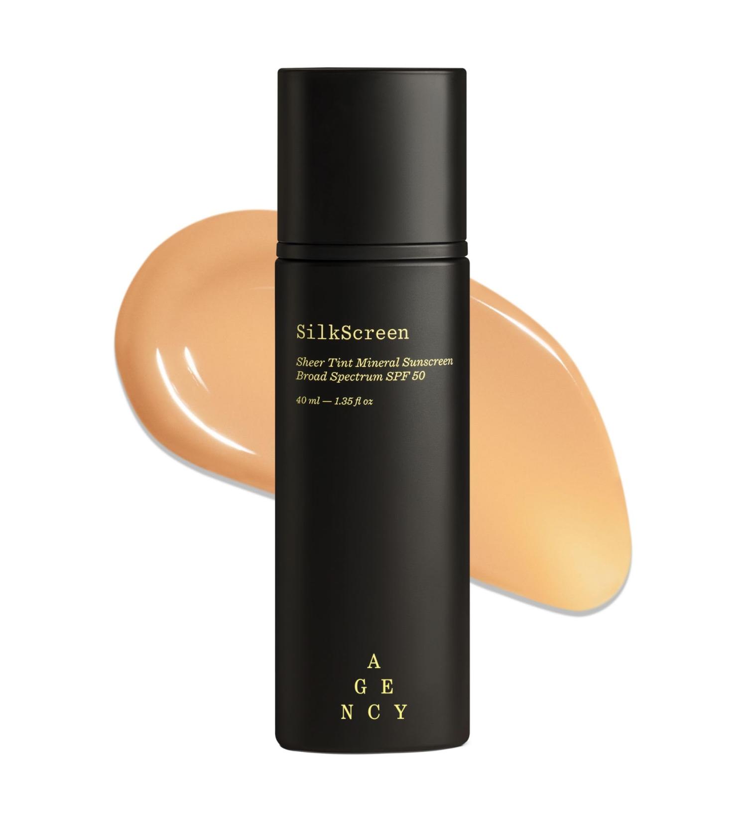 Buy SilkScreen Sheer Tinted SPF 50 Mineral Face Sunscreen - Anti-Aging Hydrating Serum for Glowing Skin | Curology Light-Medium - International Shipping Available - Buy Online on GoSupps.com