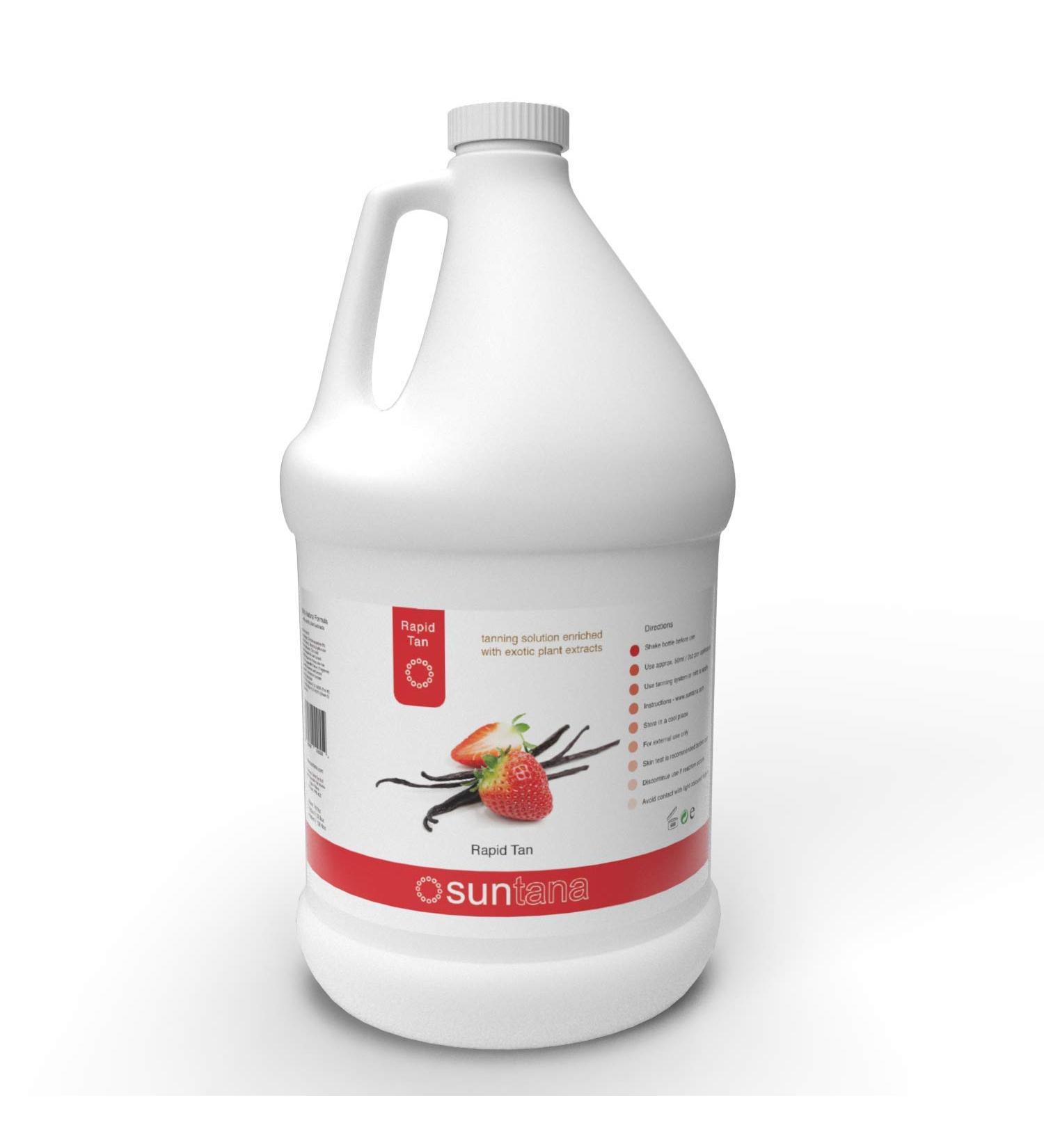 Suntana Large Trade Size (4000ml) Rapid Fast Tan Solution - Strawberry Vanilla fragrance
