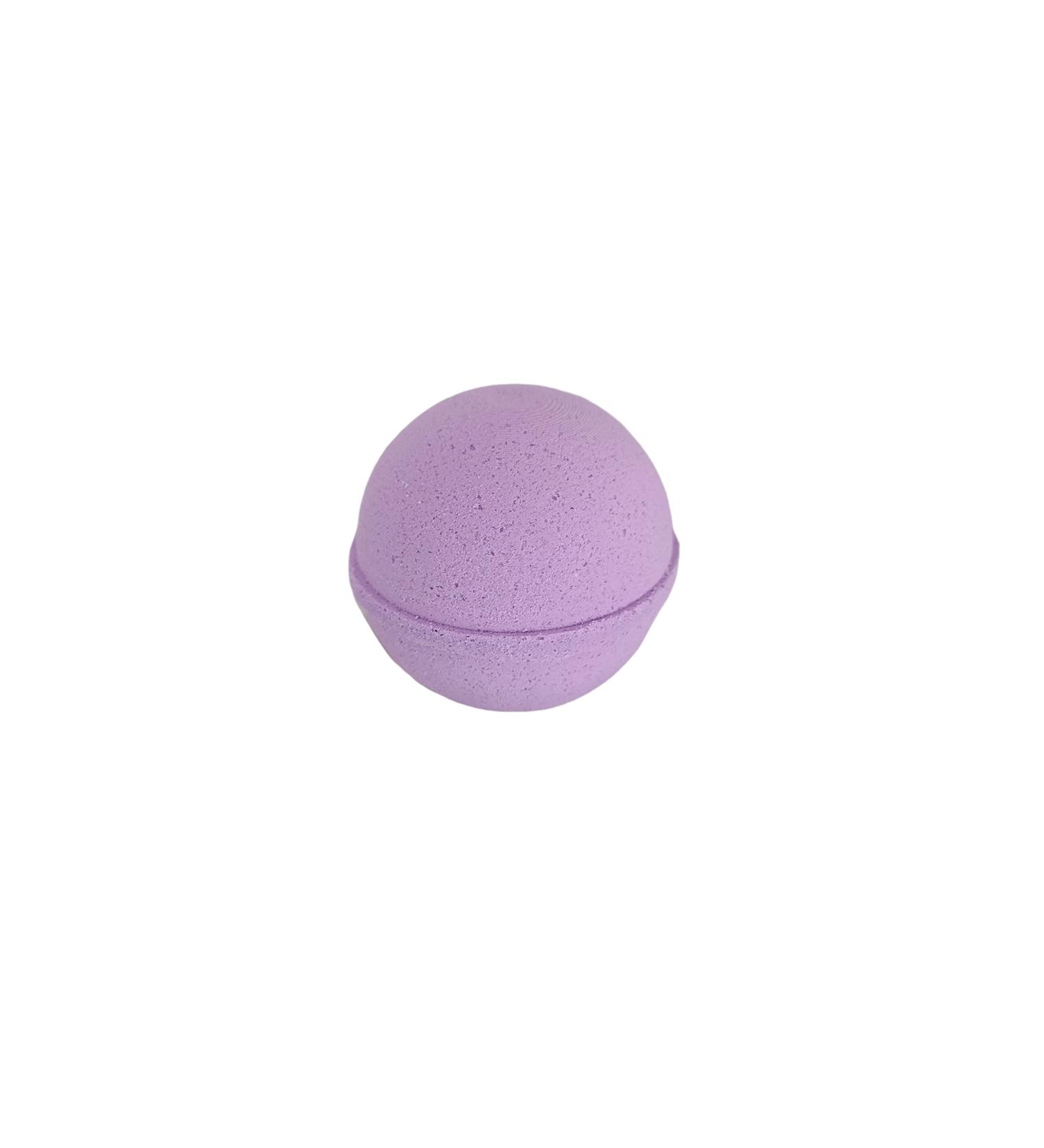 Lavender Lush Bath Bombs - 3 Handmade Lavender Bombs with Organic Coconut Oil & Pure Essential Oil for Dry Skin - Moisturizing Spa Experience - Buy Online on GoSupps.com