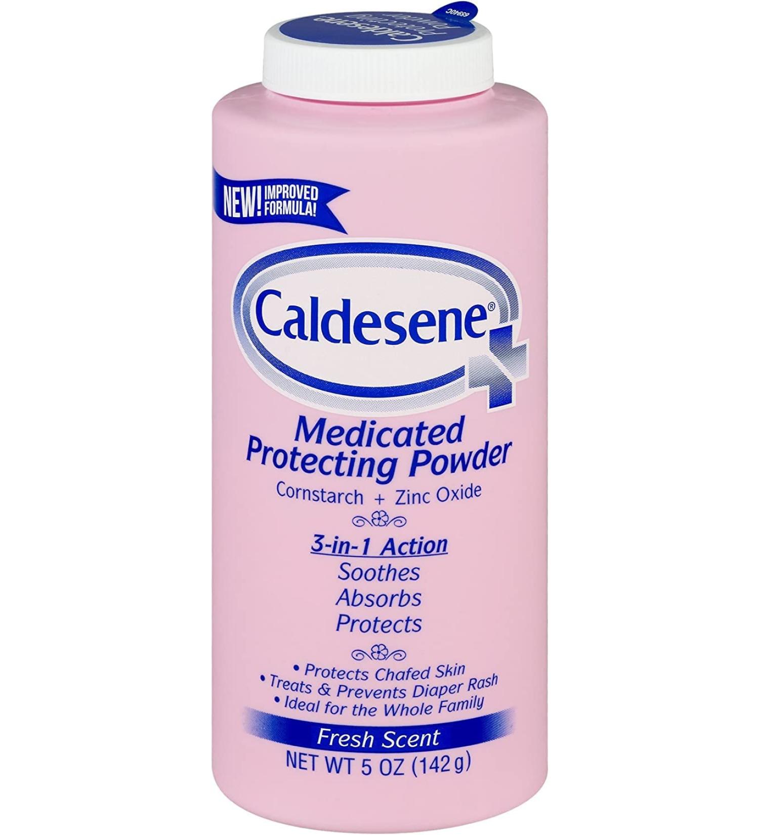 Caldesene Protecting Powder 5 oz - Pack of 2 | Hygiene Essential for All Ages - Buy Online on GoSupps.com