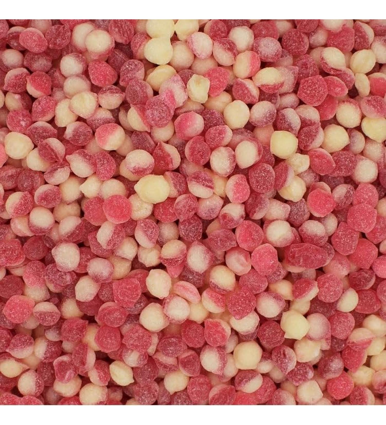 Strawberry And Cream Pips 500g Sweet Pouch