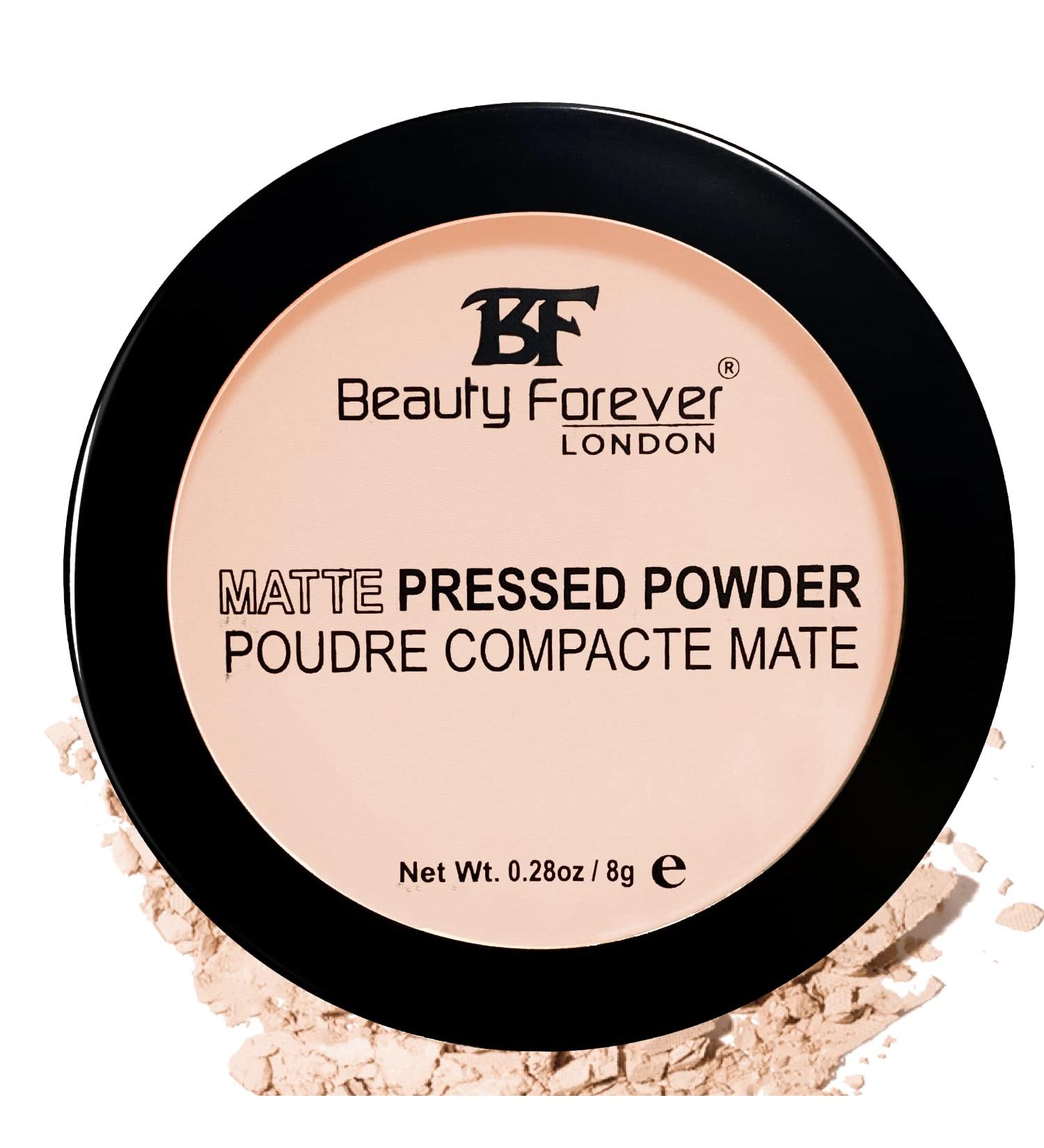 Beauty Forever Matte Pressed Powder - Oil-Free, Lightweight 8g (02 Pink Glow) - Buy Online on GoSupps.com