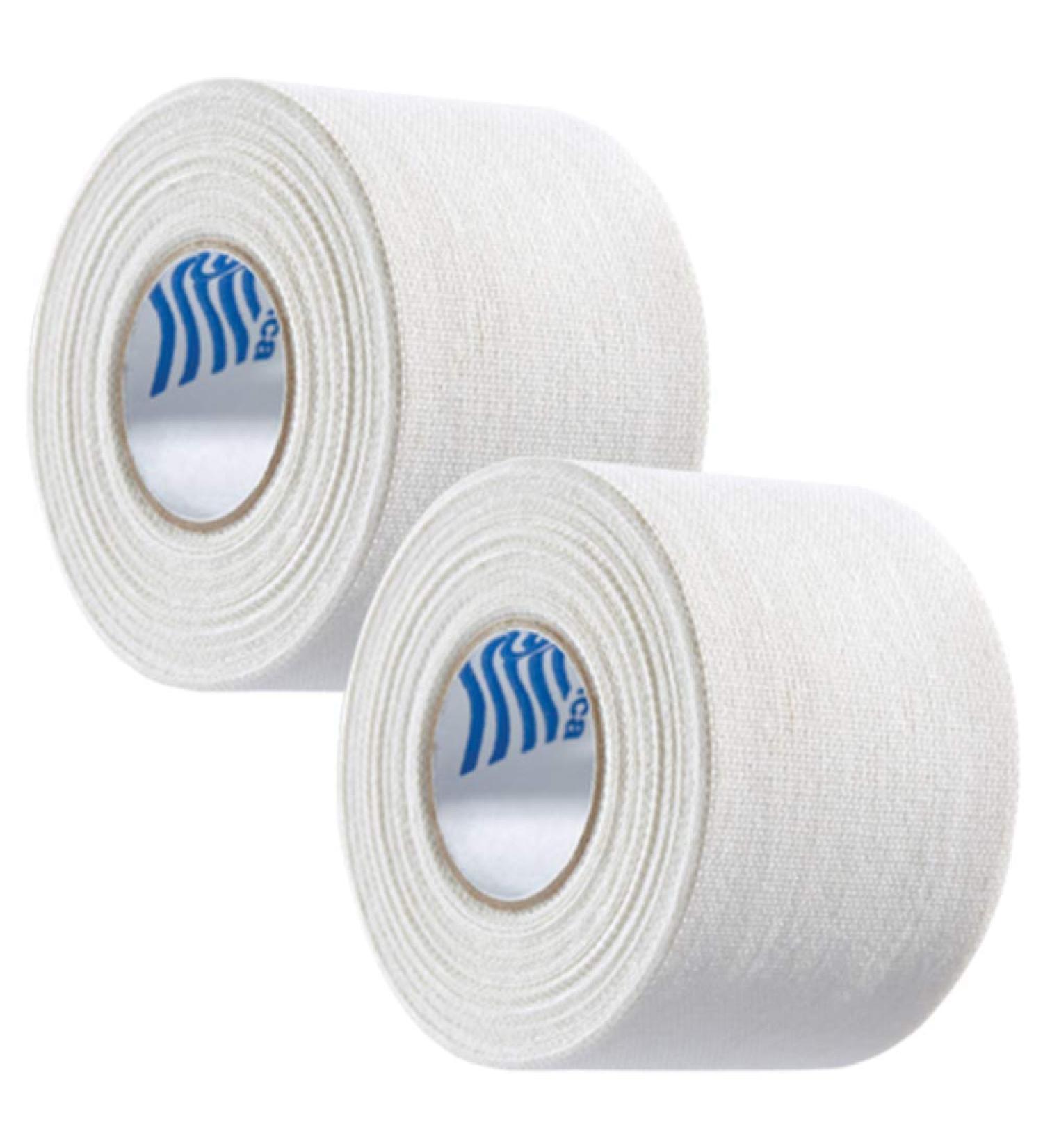 McDavid Zinc Oxide Two Pack 10 -Yard Rolls Athletic Tape White