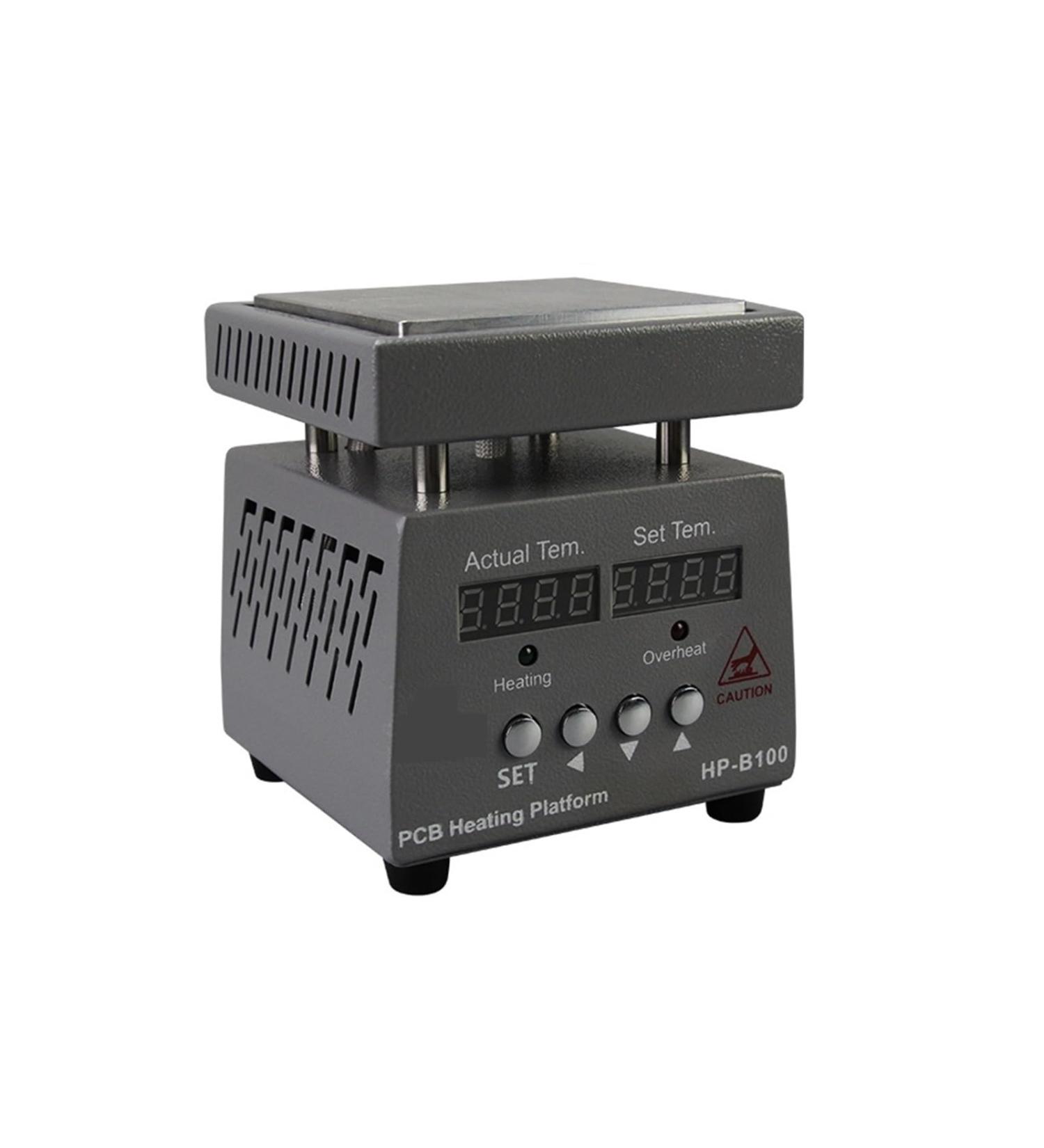 HP-B100 Heating Platform - 300W PCB Preheating Station for Cell Phone Maintenance | 100x100mm Constant Temperature Device - Buy Online on GoSupps.com