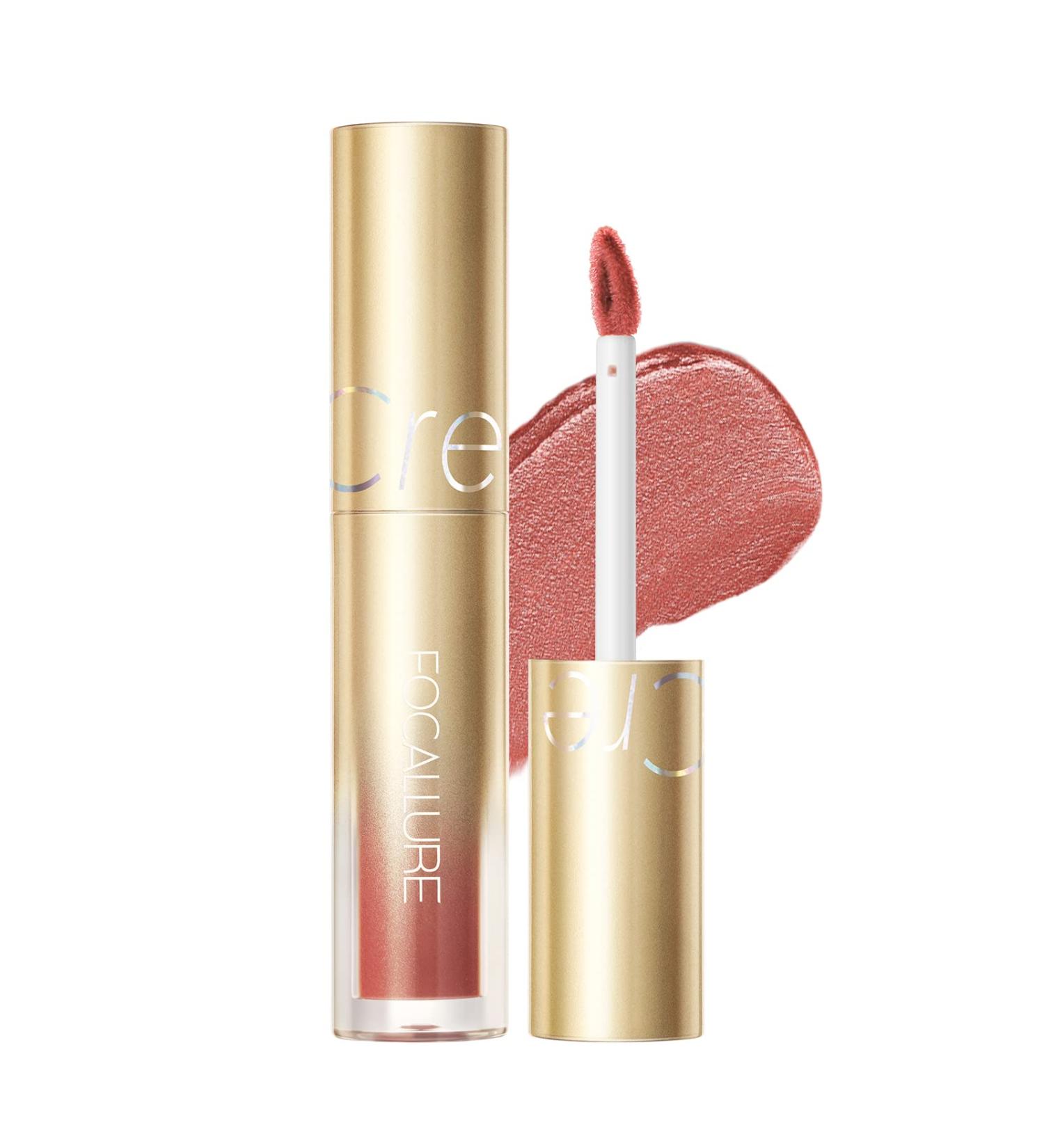 FOCALLURE Matte Lipstick Waterproof & Long-lasting | Glorious Nude Velvet Lip Gloss for Women - Quick-Drying Makeup - Buy Online on GoSupps.com