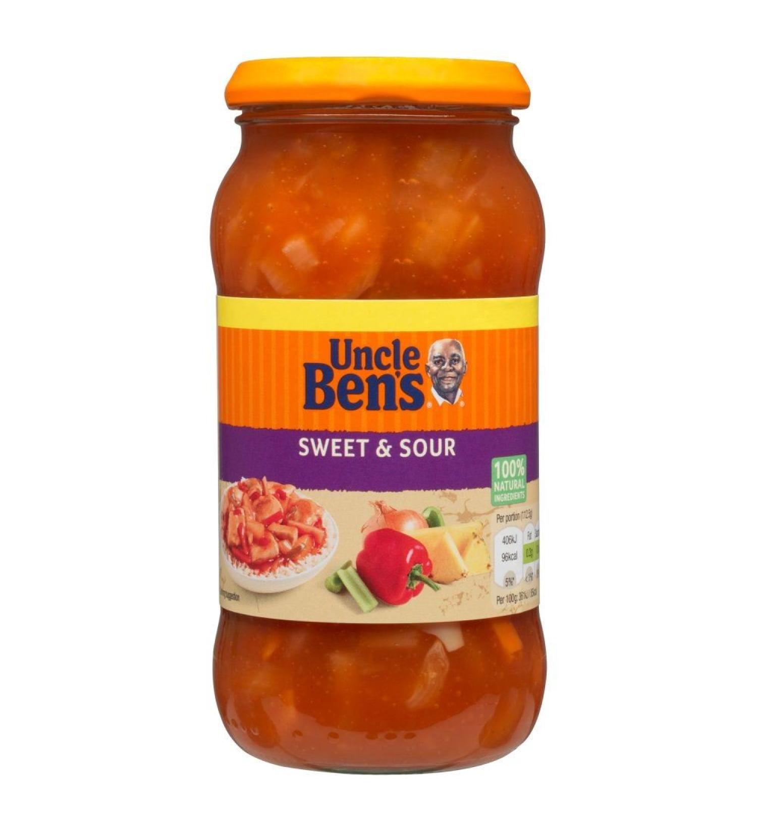 Uncle Ben's Sweet & Sour Sauce - 450g - Single Jar (450g x 1 Jar)
