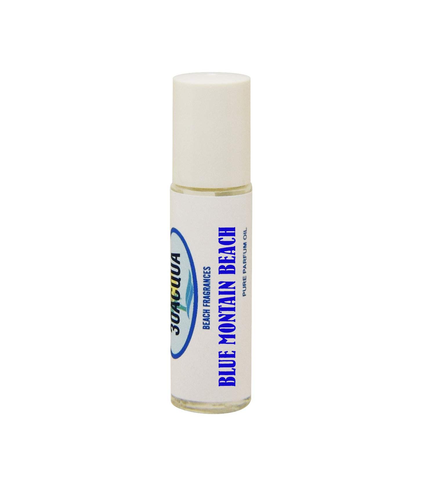 Beachy Perfume Oil for Women with Fresh Aquatic and Green Citrus Fragrance Accords 10ml Roll on (Blue Mountain Beach) - Buy Online on GoSupps.com