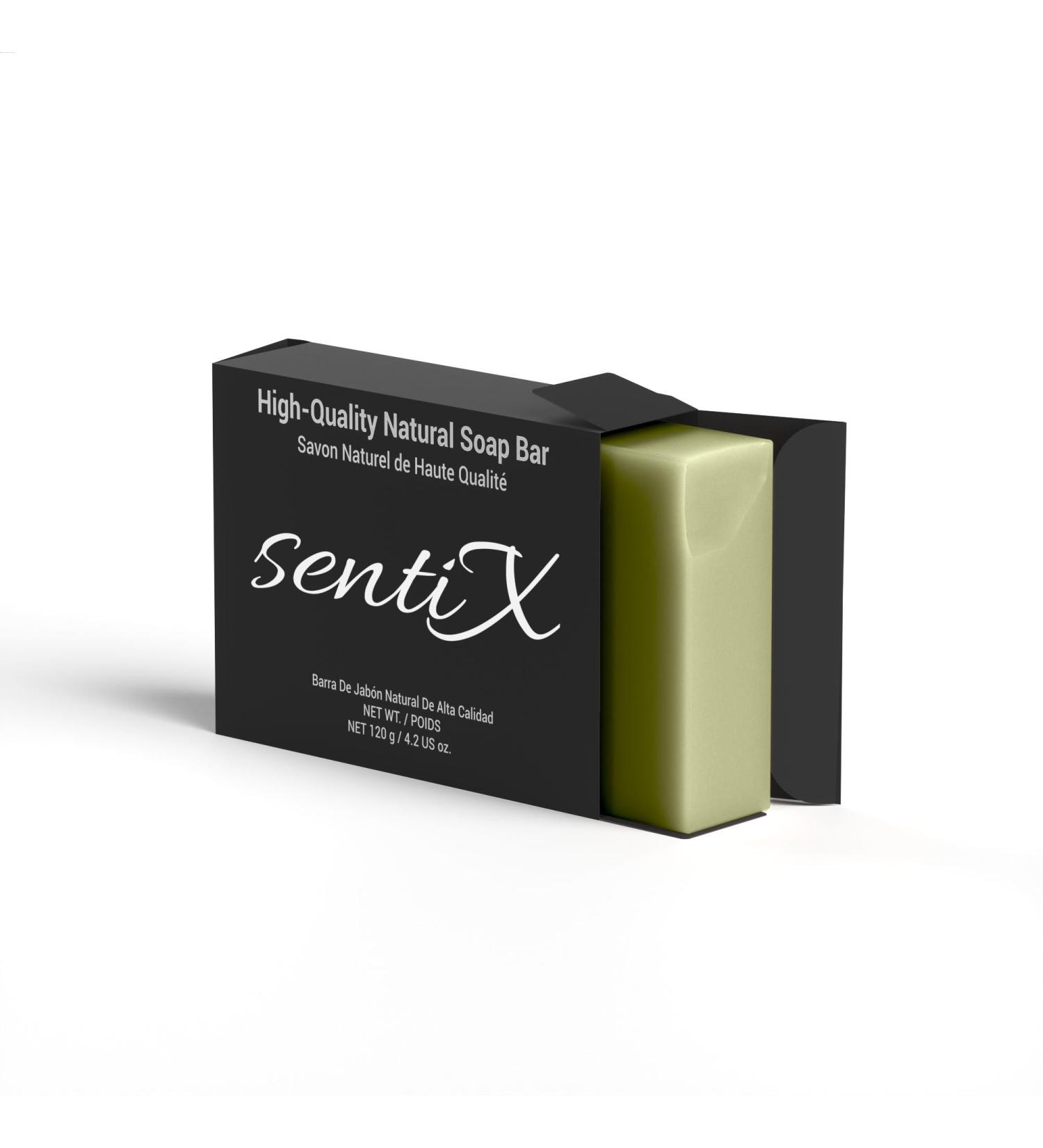 SentiX Aleo Butter Soap 120g Organic Vegan All Natural Green
