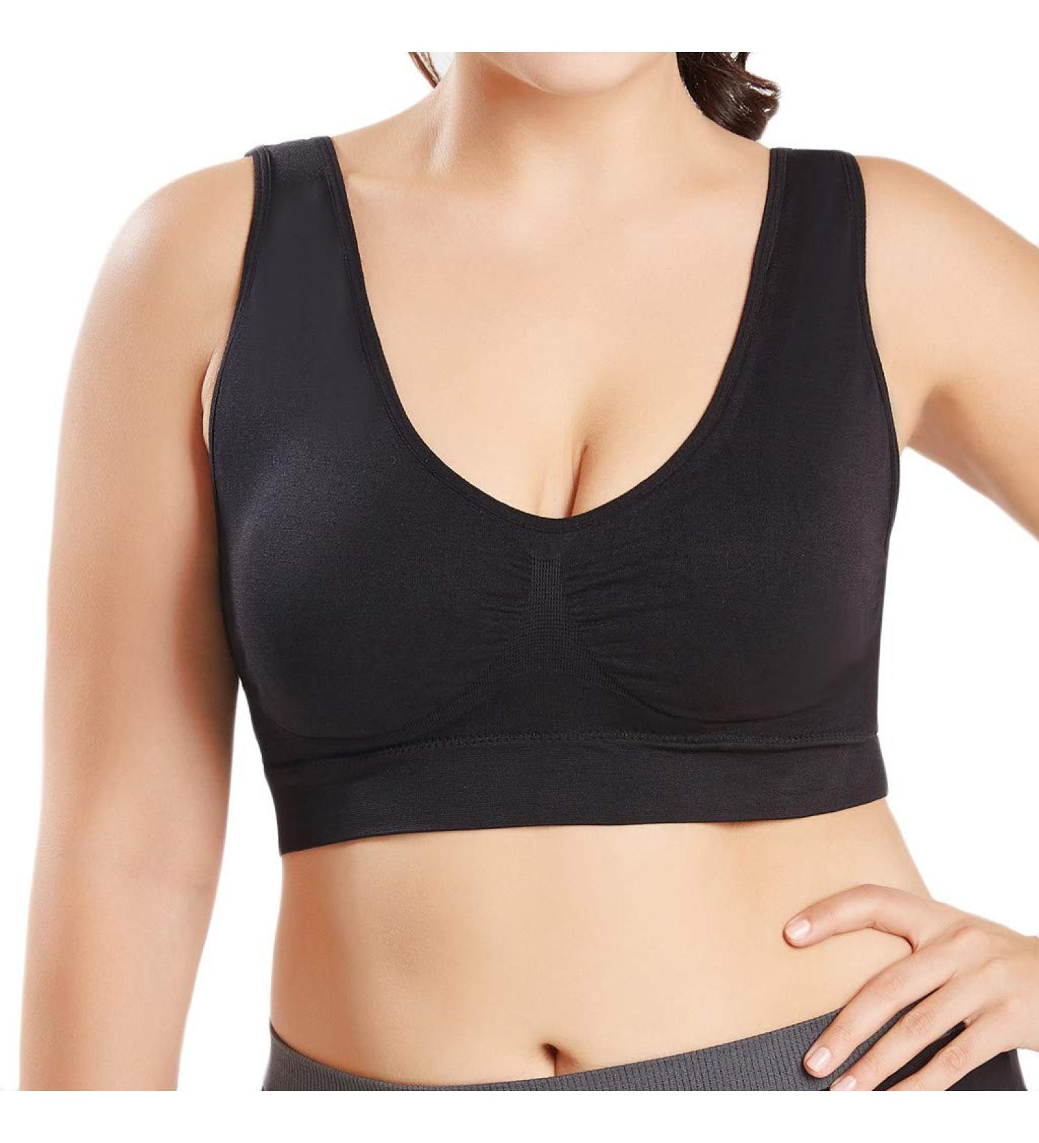Longtuohai Glatter BHS Women's Push-Up Bra - Plus Size Sport Bralette B gellose Design V Copy Paddle-Out - Buy Online on GoSupps.com
