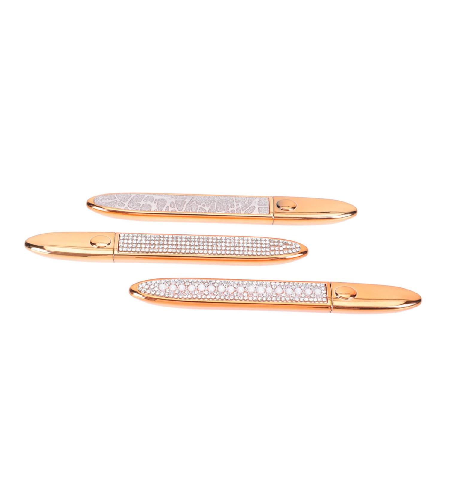 POPETPOP Lot De 3 Stylos Eye-liner Autocollants Paillettes Dor es Et Argent es Taille Standard Pour Maquillage Pr cis Des Yeux Effet L opard tincelant Pour Usage Quotidien Et Maquillage Cr atif - Buy Online on GoSupps.com