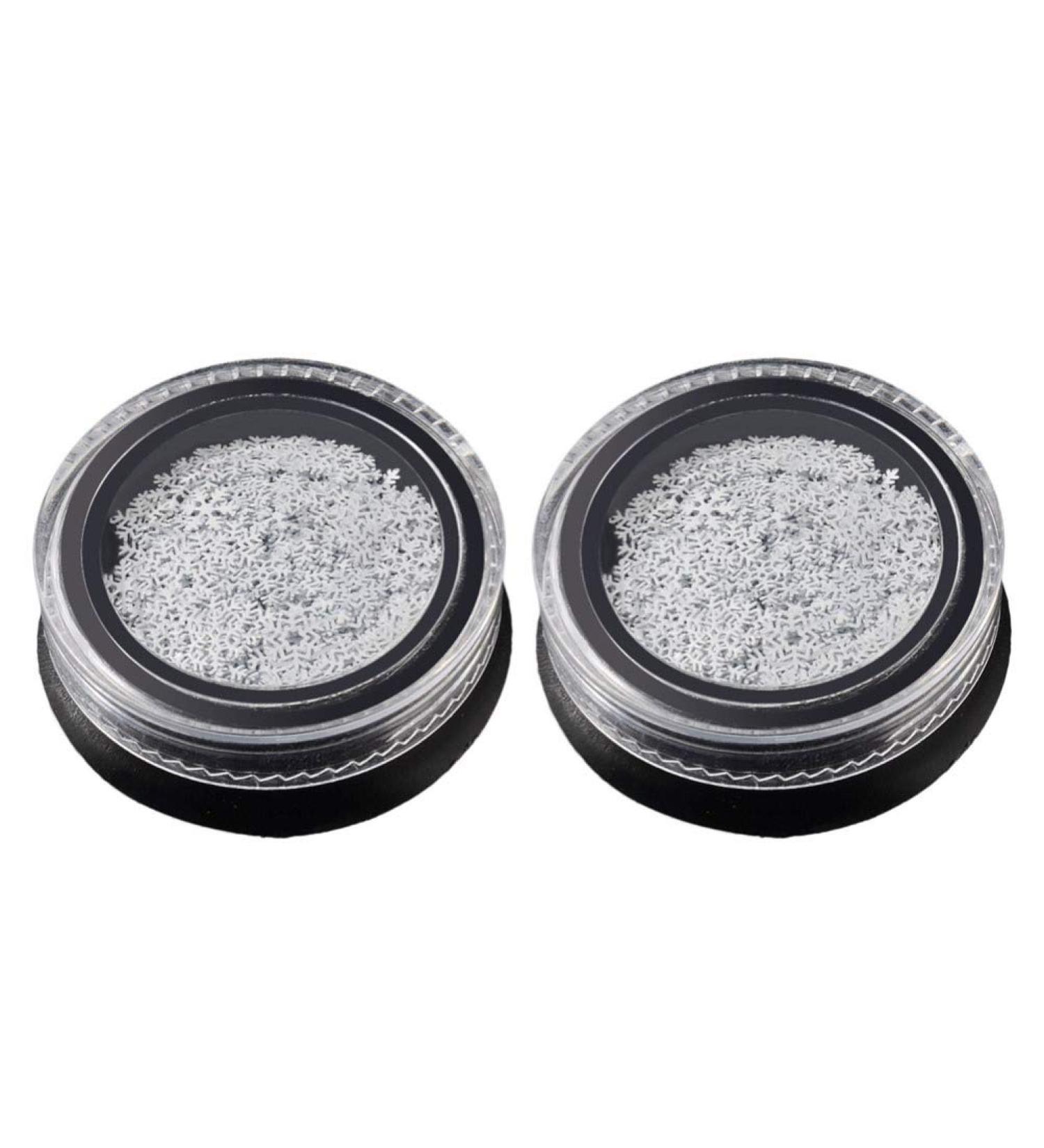 Lurrose 2 Boxes nail stickers nail art sticker nail sequins nail art decoration 3D Nail Art phone sequins flat backs christmas nail art decor metal nail applique confetti crafts girl - Buy Online on GoSupps.com