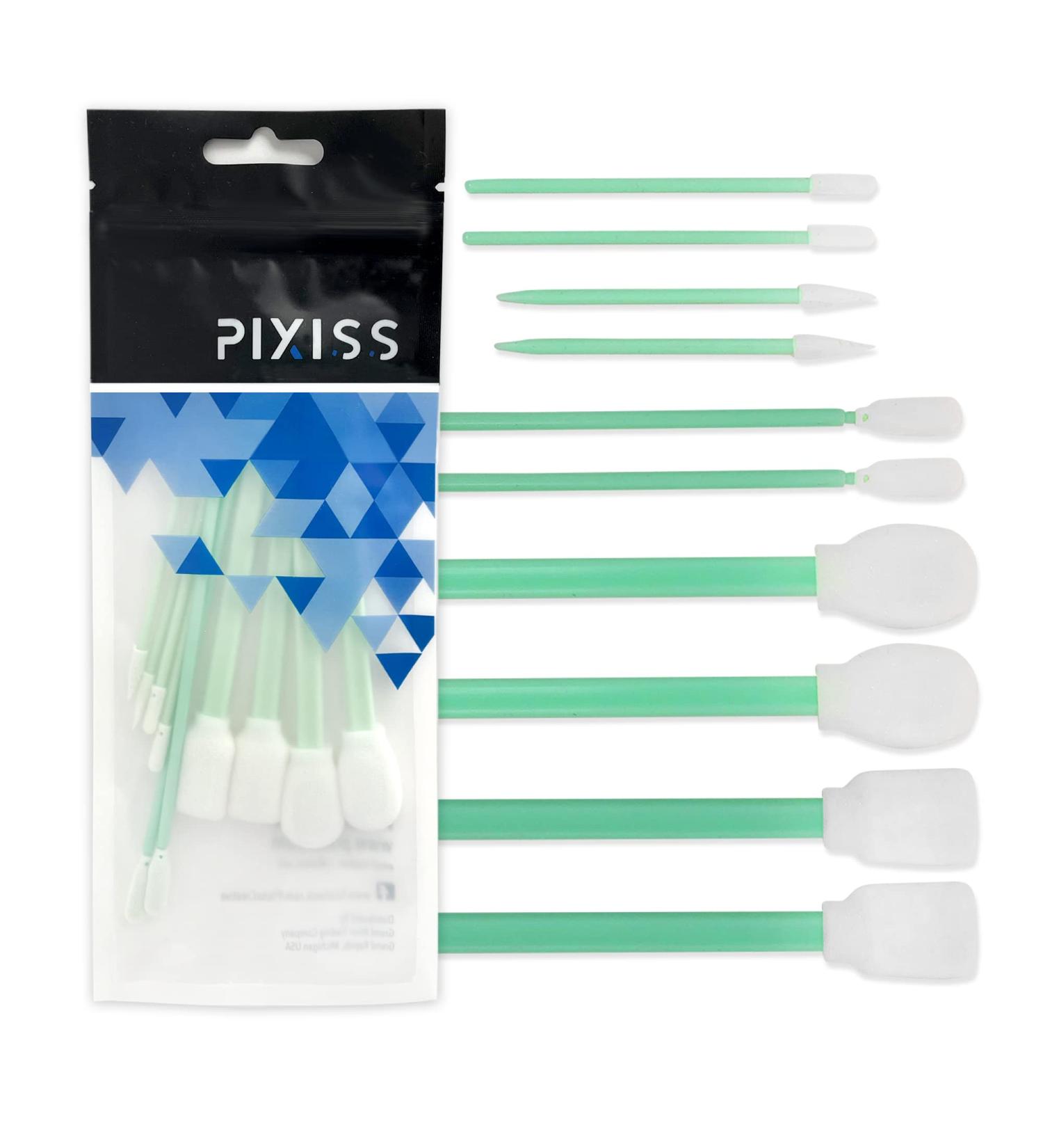 Pixiss Detail Alcohol Ink Blending Tools - 10 Pack with 5 Sizes Foam Tips for Inks, Chalks, Markers, Pencil, Charcoal on Yupo Paper and Other Mediums - Buy Online on GoSupps.com