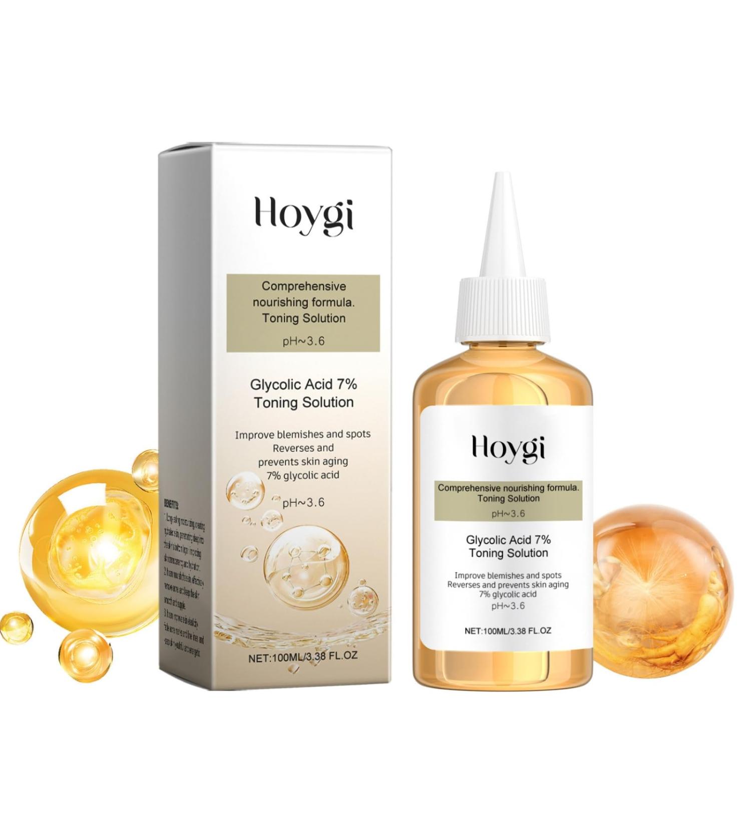 Glycolic Acid 7% Toner for Face - Face Toner - Facial Toner for Women - Face Care for Hydrating Repairing Anti-Aging - Natural Essence Skincare - Moisturizing Soothing Brightening Hydrating Toner - Buy Online on GoSupps.com