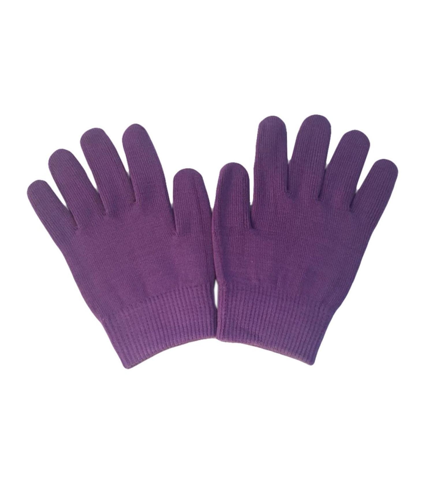 DRESSOOS Moisture Socks Hands Gloves Jojoba Oils Moisturizing Hand Gloves Socks for Heels Cracked Skin Socks Moisture Gloves Hydrating Gloves Dry Hands Purple Gel Non-Slip 21.00X10.50X1.00CM - Buy Online on GoSupps.com