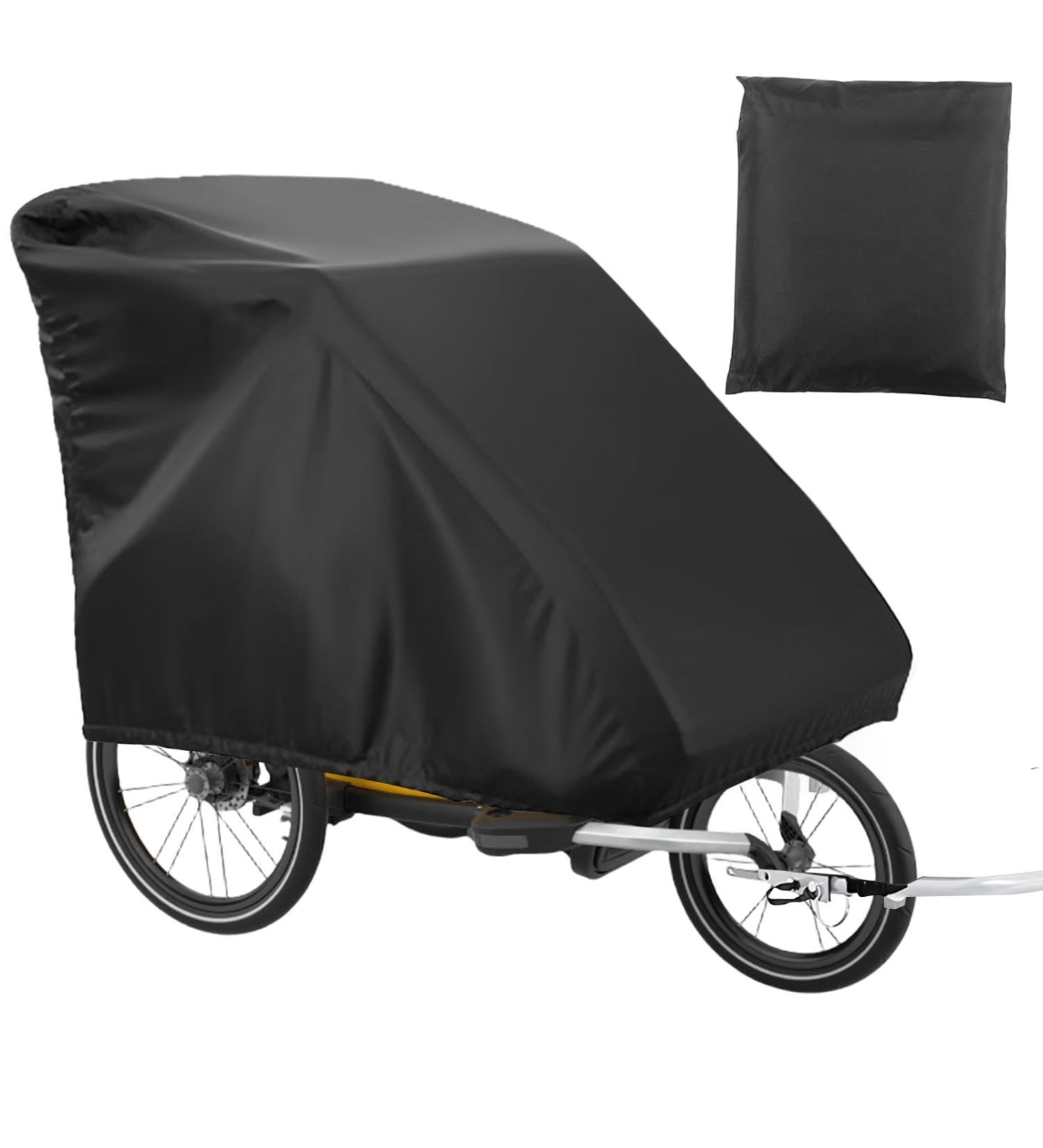 Universal Folding Garage for Bicycle Trailers | Waterproof 210D Oxford Cover with UV Protection | Ideal for Dog & Cargo Trailers - Buy Online on GoSupps.com