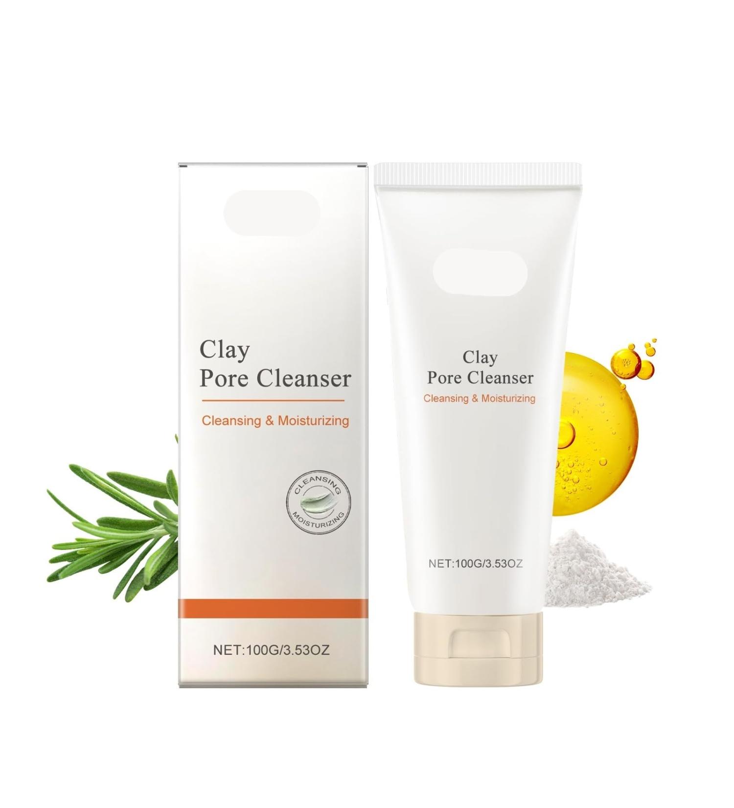 Pore Cleansing & Moisturizing Facial Cleanser - Deep Clean Oil Control Hydrating & Non-Tightening For Refreshed Skin(1PCS) - Buy Online on GoSupps.com