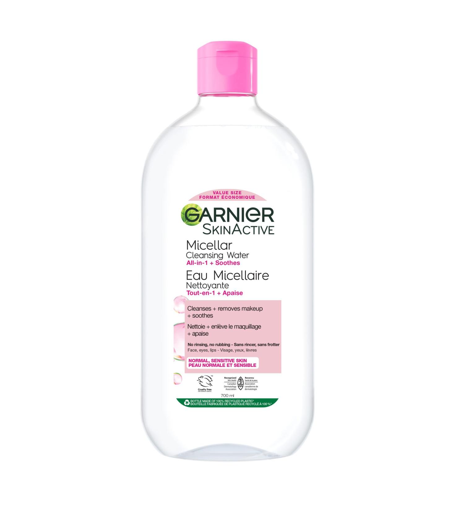 Garnier SkinActive Micellar Cleasing Water All-in-1 23.7 oz. - Buy Online on GoSupps.com