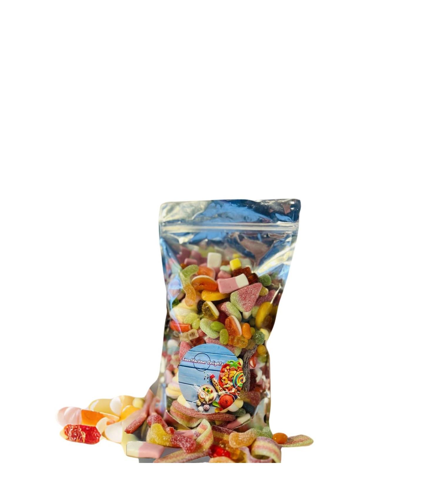 SweetHarbour Delights Pick N Mix Mixed Sweets Bag - 1KG - Buy Online on GoSupps.com