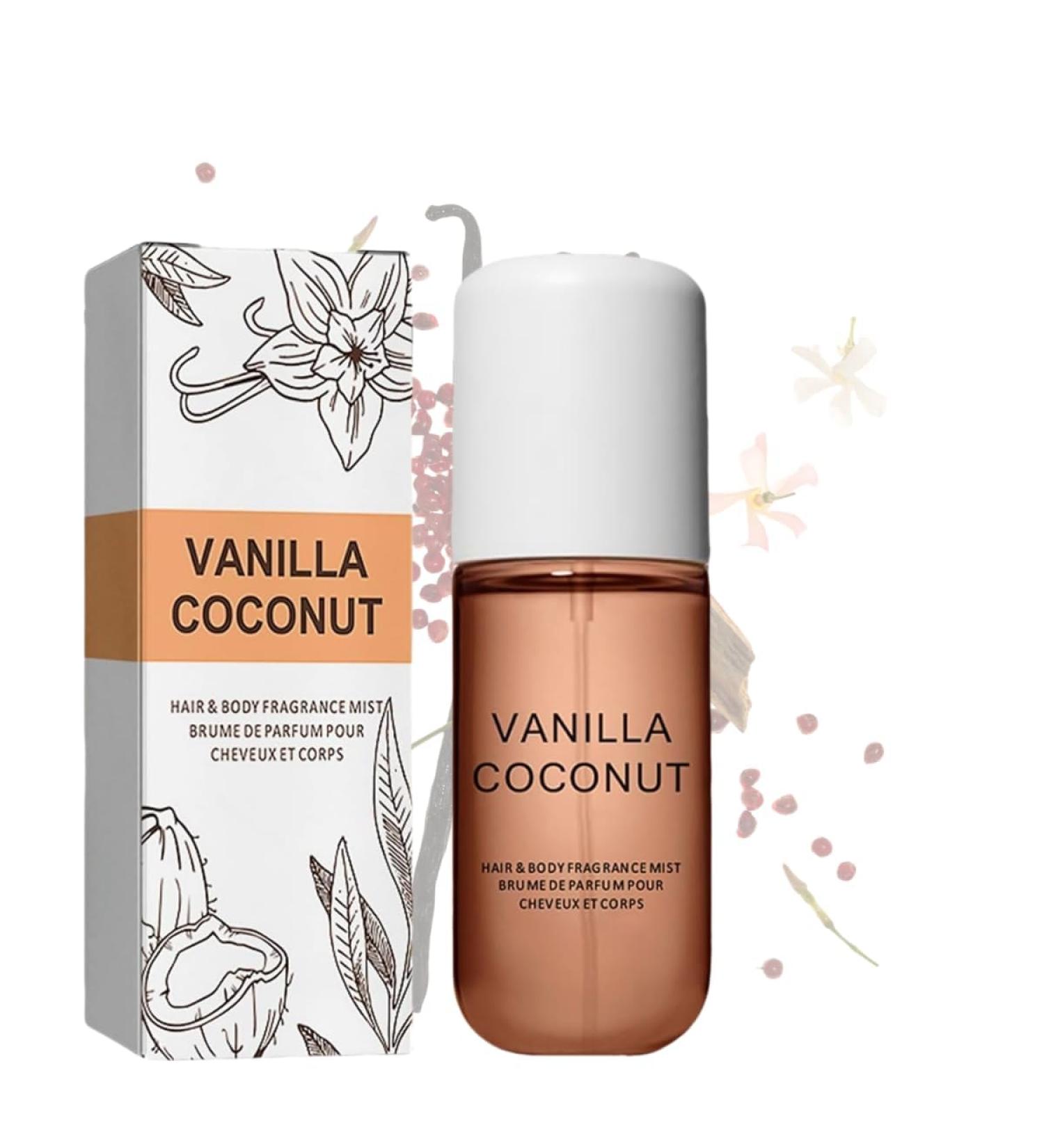 Vanilla Skin Perfume Vanilla Skin Body Mist Vanilla Coconut Perfume Vanilla Coconut Body Spray Vanilla Hair and Body Perfume Spray 50ml Vanilla Hair & Body Fragrance Mist (Vanilla Coconut) - Buy Online on GoSupps.com