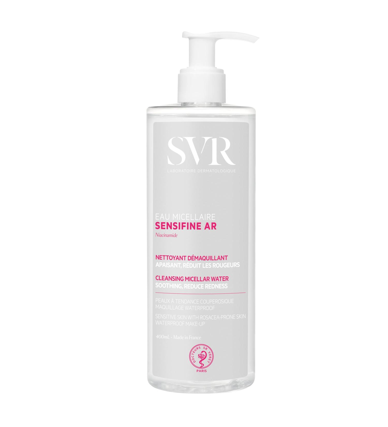 Buy SVR Sensifine AR Micellar Water 400ml - Gentle Skin Care for Sensitive Skin | International Shipping Available - Buy Online on GoSupps.com