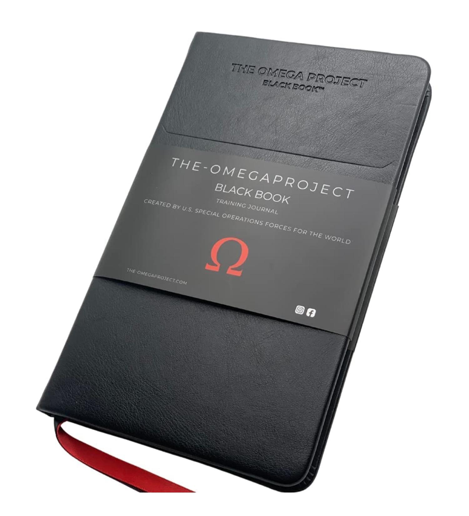 Omega Project Black Book Training Journal | US Army Special Ops Elite Workout Planner - Buy Online on GoSupps.com