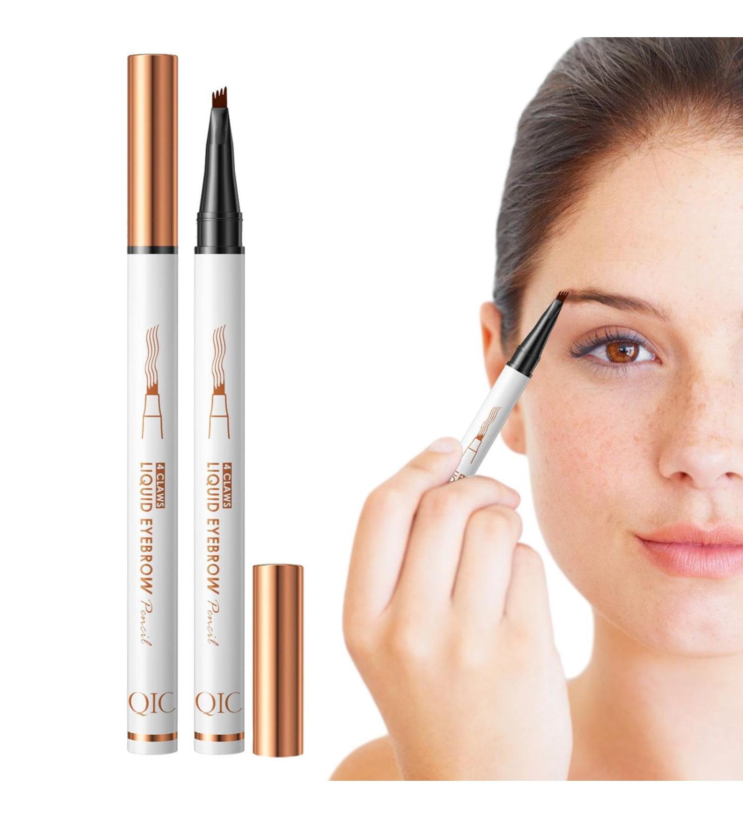 Eyebrow Pen - Micro-Fork Tip Applicator Eyebrow Pencil Brow Pen Eye Makeup Long-Lasting Eyebrow Pen Eyebrow Definer for Creates Natural Looking Brows Hersil 1# - Buy Online on GoSupps.com