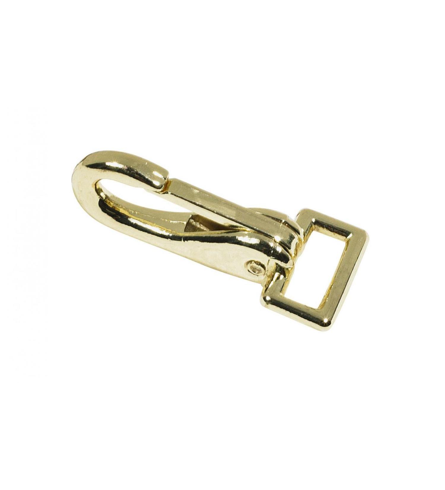 Busse carabiner hook brass brass