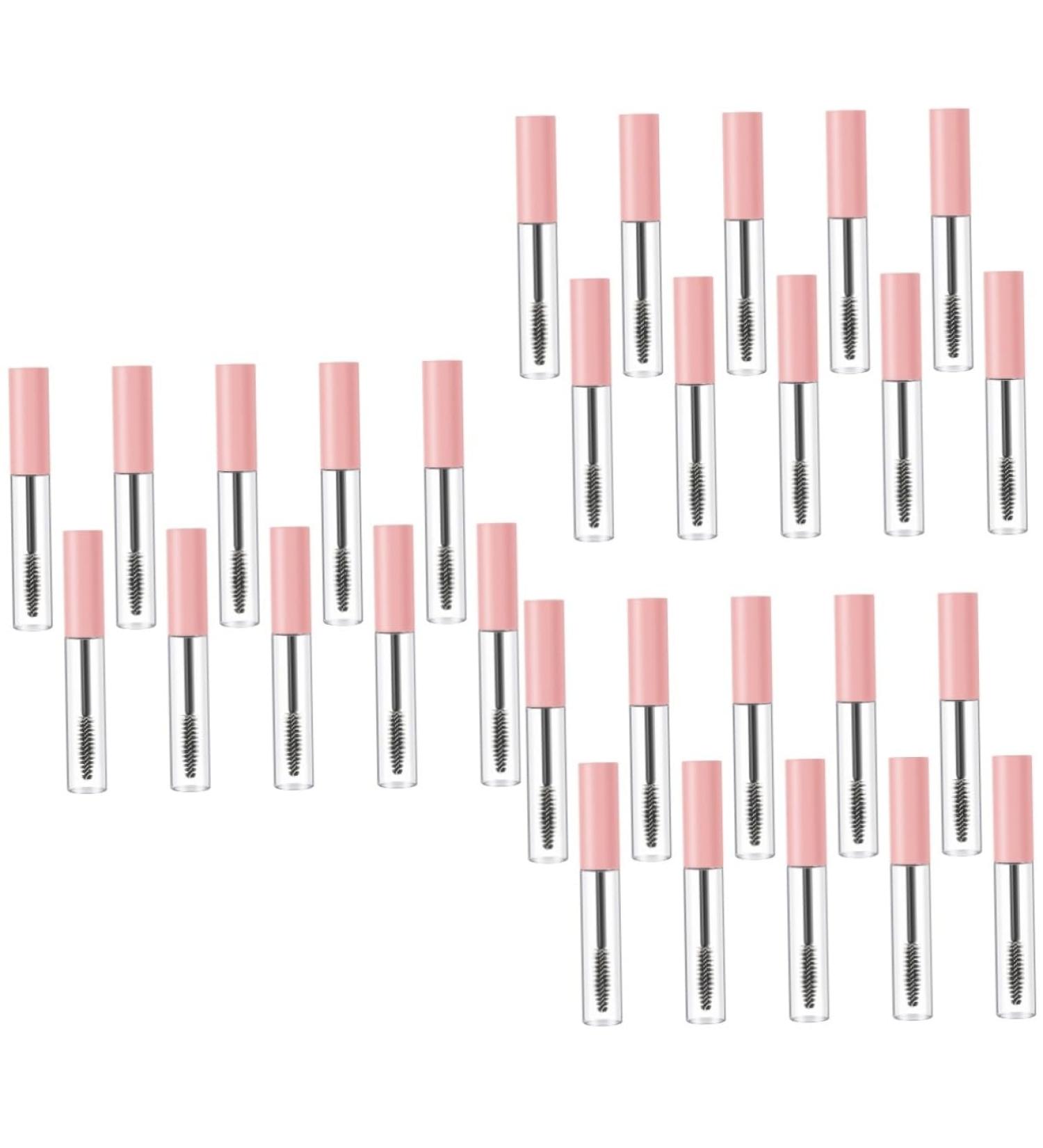 Beatifufu 30 Pcs Mascara Empty Tube Clear Eyelash Mascara Empty Mascara Tube and Wand DIY Makeup Plastic - Buy Online on GoSupps.com