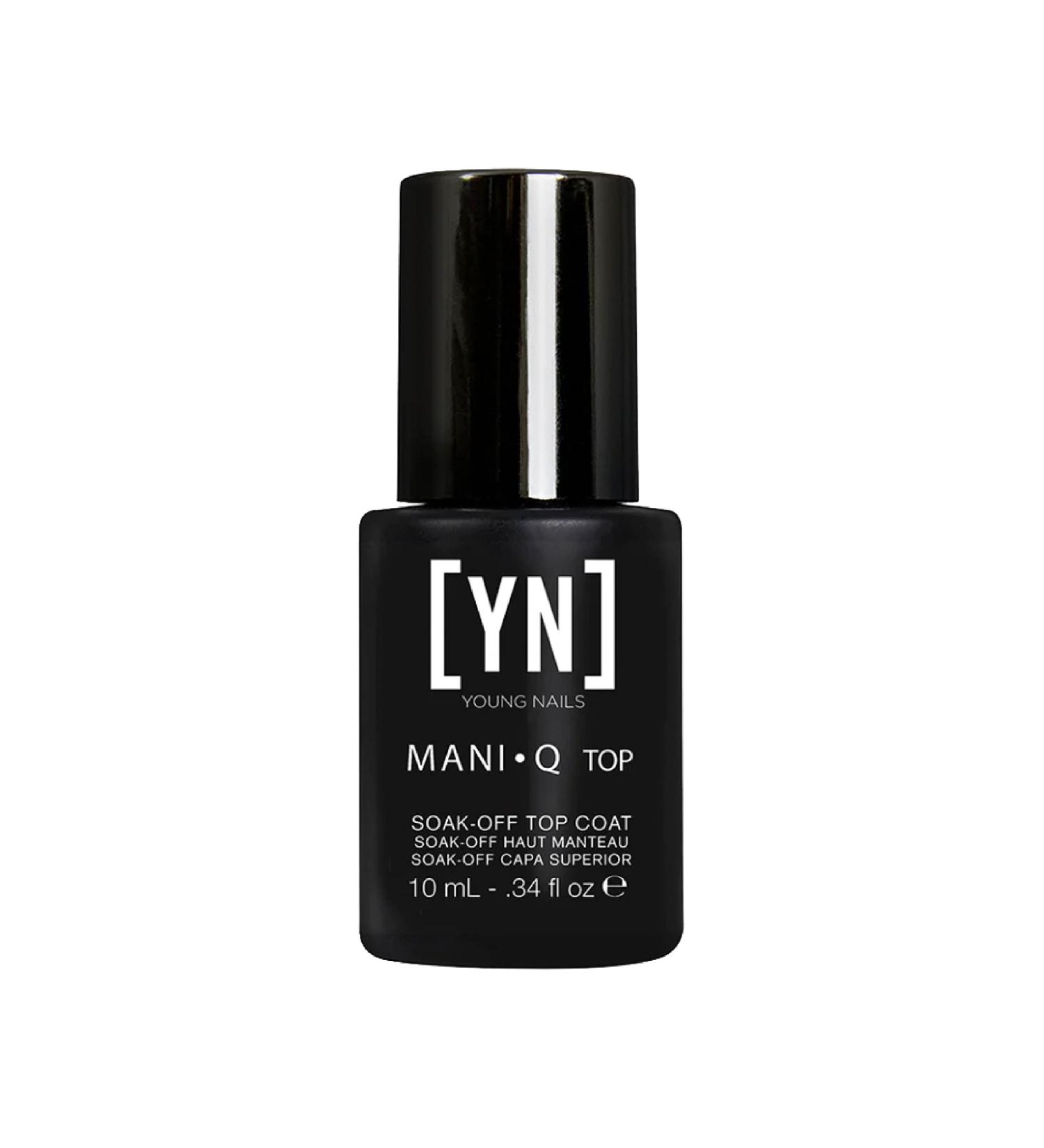Mani-Q Gel Polish by Young Nails - Color Gel for Natural or Artificial Nails - Cure with LED or UV Light - Soak Off Formula - 0.34 fl oz MQC Top Coat Included - Buy Online on GoSupps.com