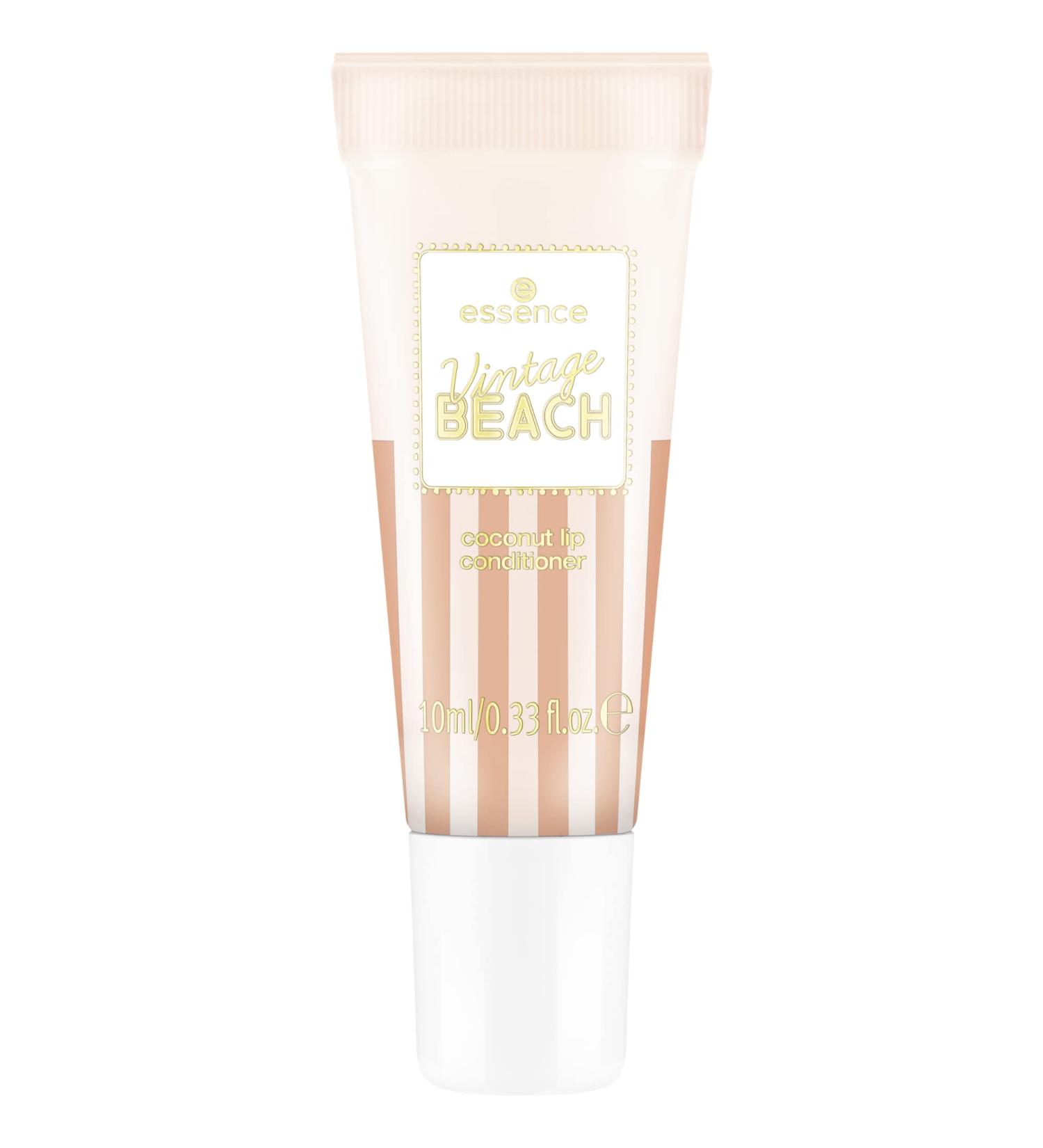 essence Vintage Beach Coconut Lip Conditioner No. 01 A Coconut Kinda Life Transparent (10 ml)