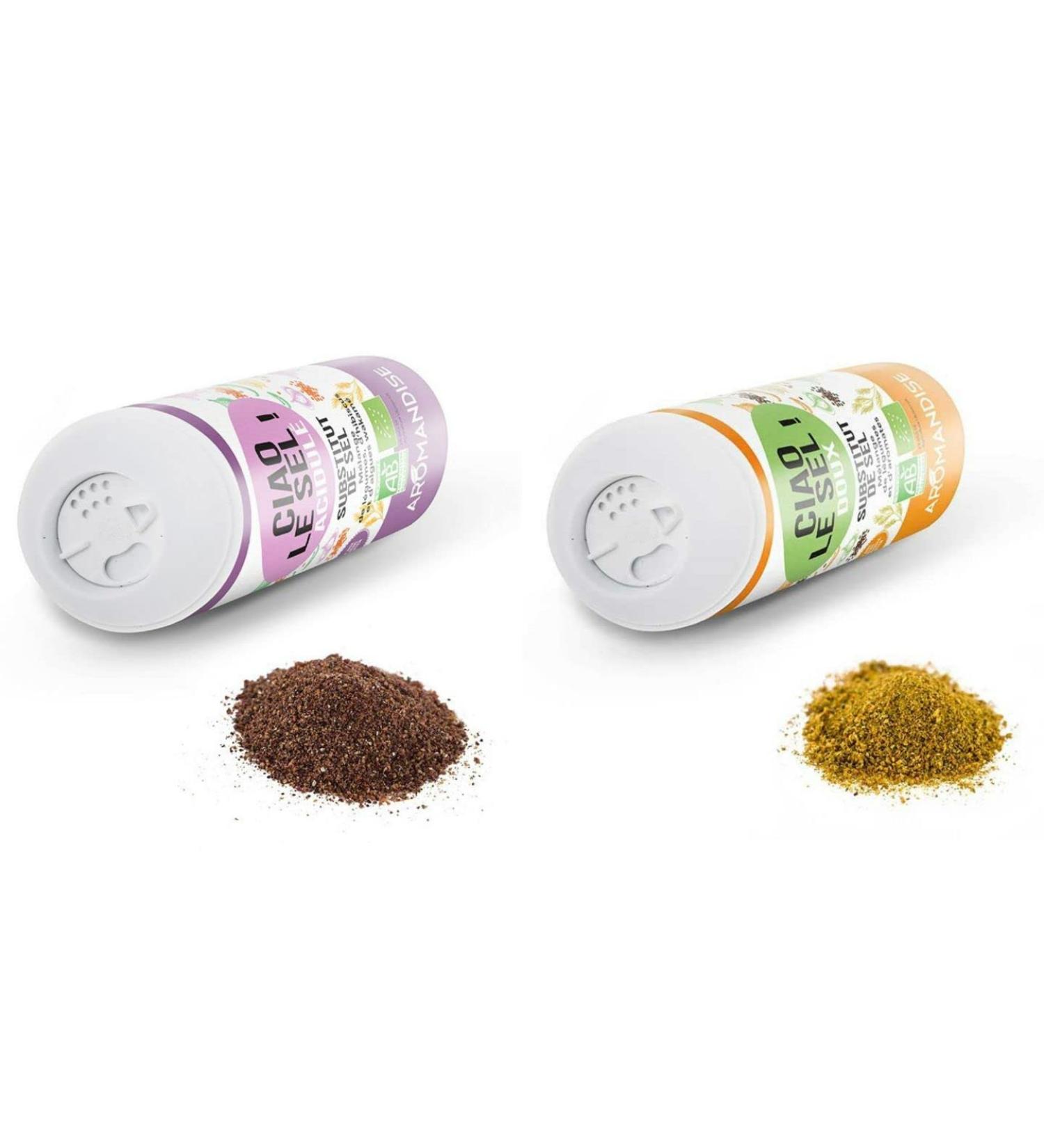 Duo of salt susbtituts: Sweet and Acidulate - Buy Online on GoSupps.com