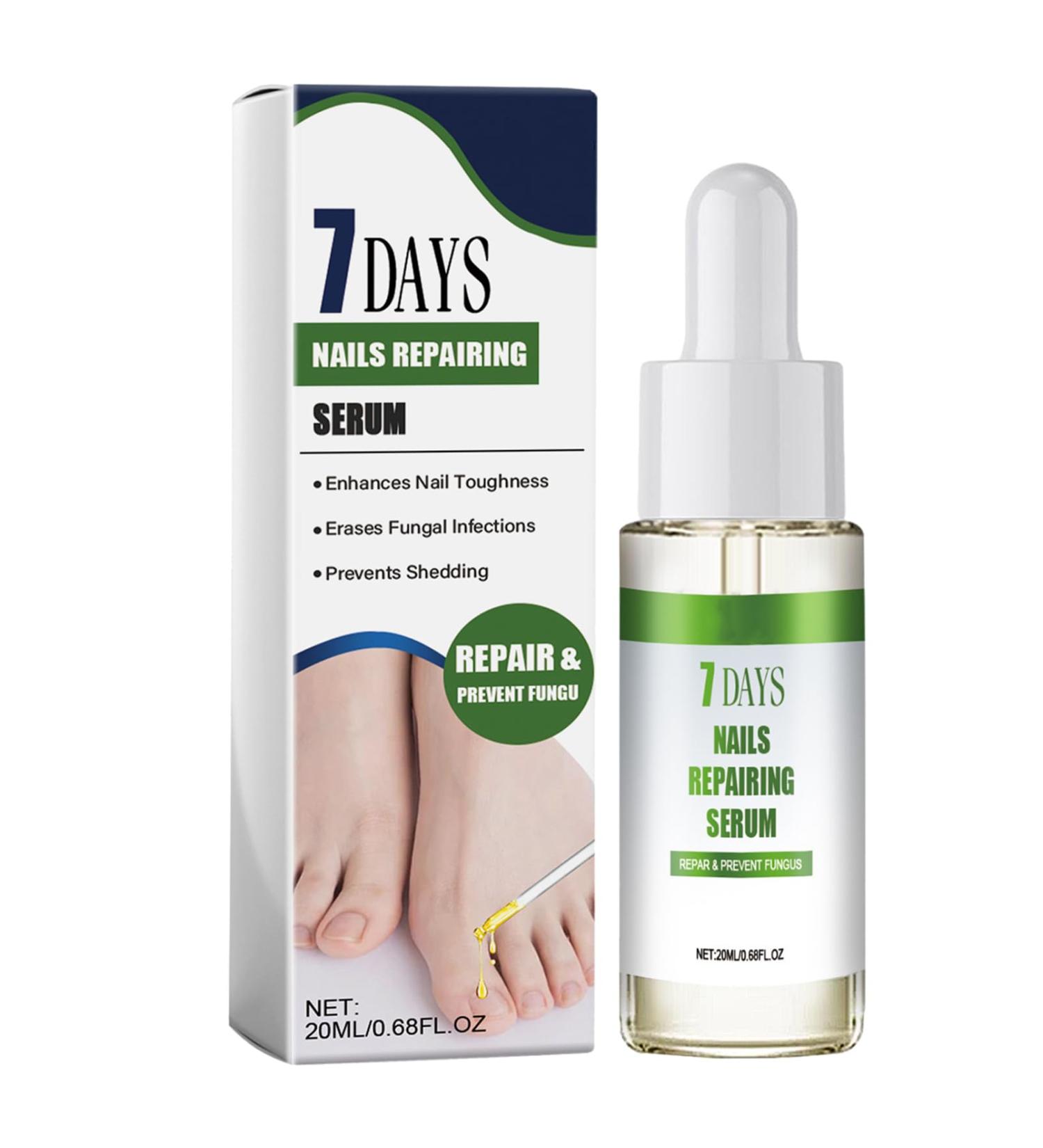 7 Days Nails Repairing Serum Nail Growth Treatment Nail Serum For Strength And Growth Toenail Strengthener For Damaged Nails Restores The Healthy Natural Appearance Of Nails (1) - Buy Online on GoSupps.com
