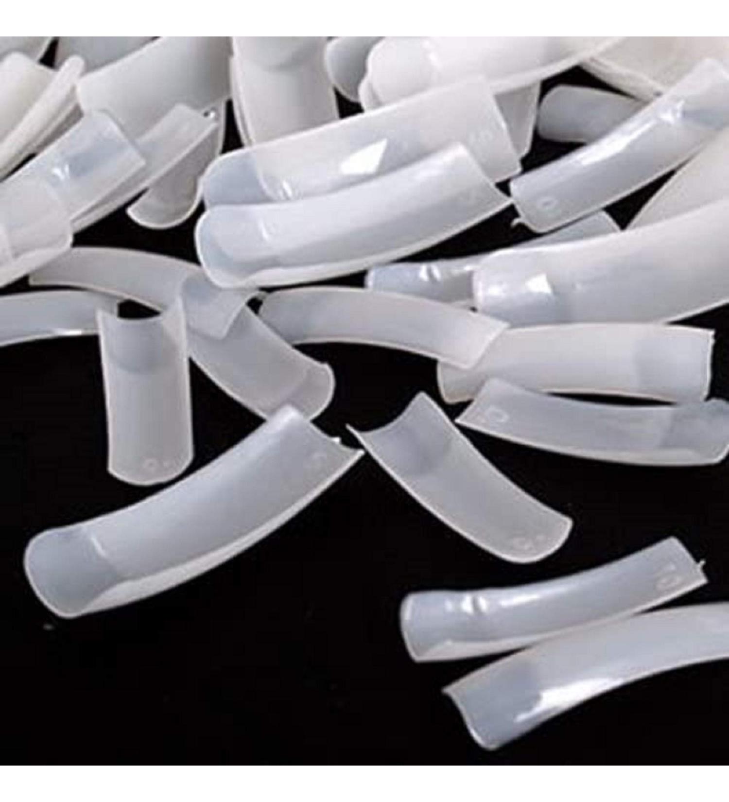 CJESLNA 500pcs French Acrylic False Artificial Nail Art Tips