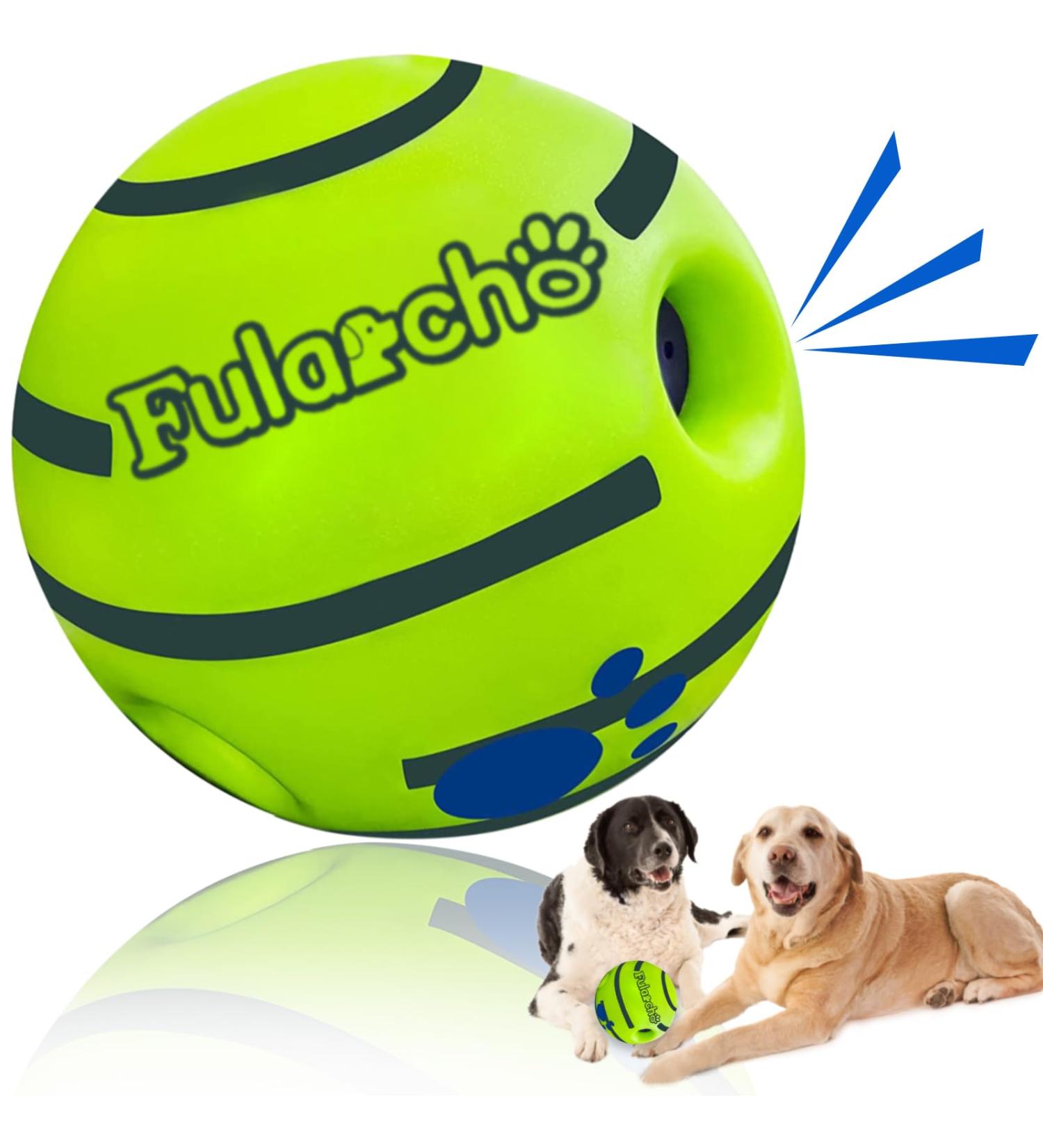Indestructible 5.5 Dog Ball | Interactive Snoring Toy for Fun Play - Perfect for Pets! - Buy Online on GoSupps.com
