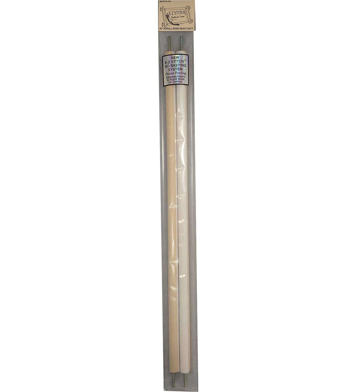 E-Z Stitch Scroll Rods 20 Heavy-Duty .625