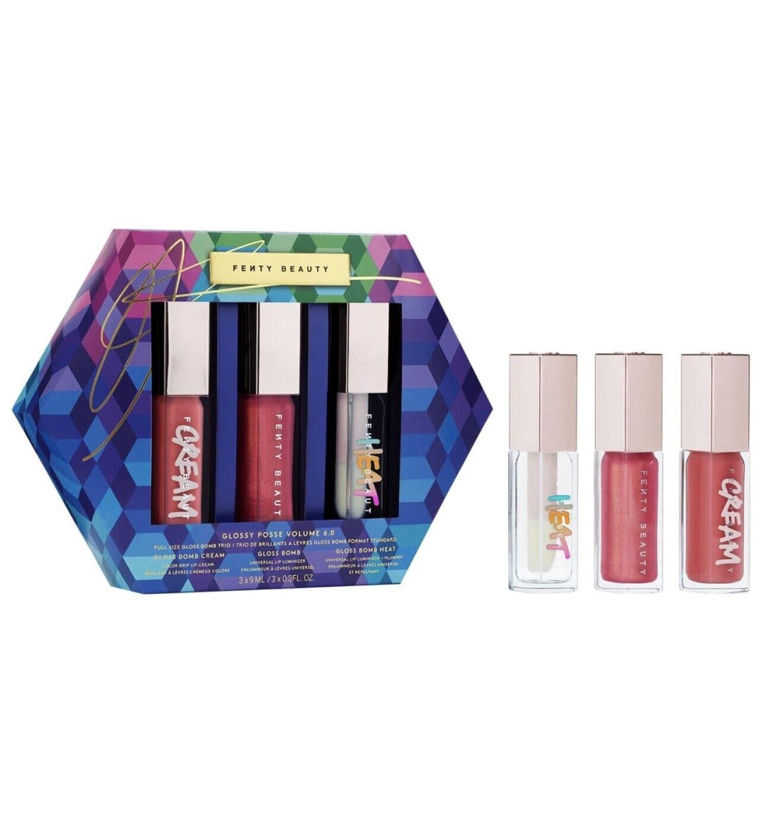 DCV Glossy Posse Volume 6.0 - Full-Size Gloss Bomb Trio | Glow Pink Dragonfly & Glass Slipper | Perfect Holiday Gift - International Shipping Available - Buy Online on GoSupps.com