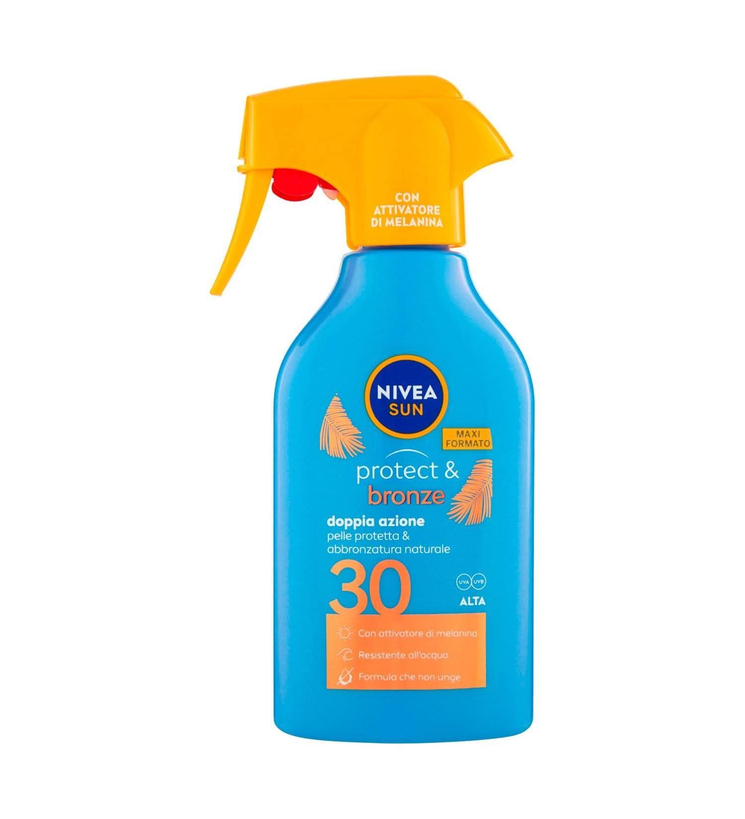 NIVEA SUN Protect & Bronze Sun Spray FP30 270ml