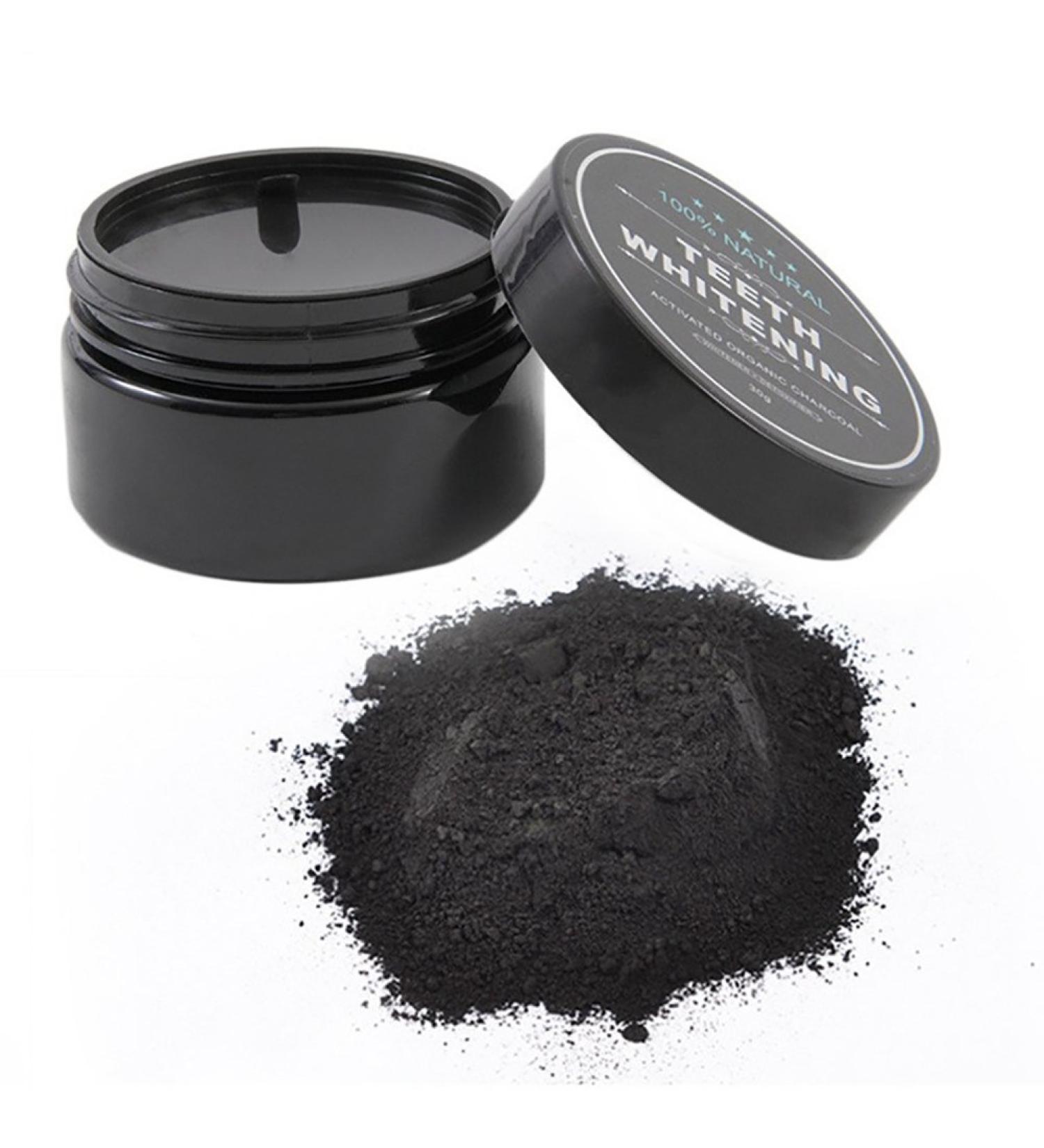 Natural Activated Charcoal Teeth Whitening Powder - 2.01 oz | Worldwide Shipping - Buy Online on GoSupps.com
