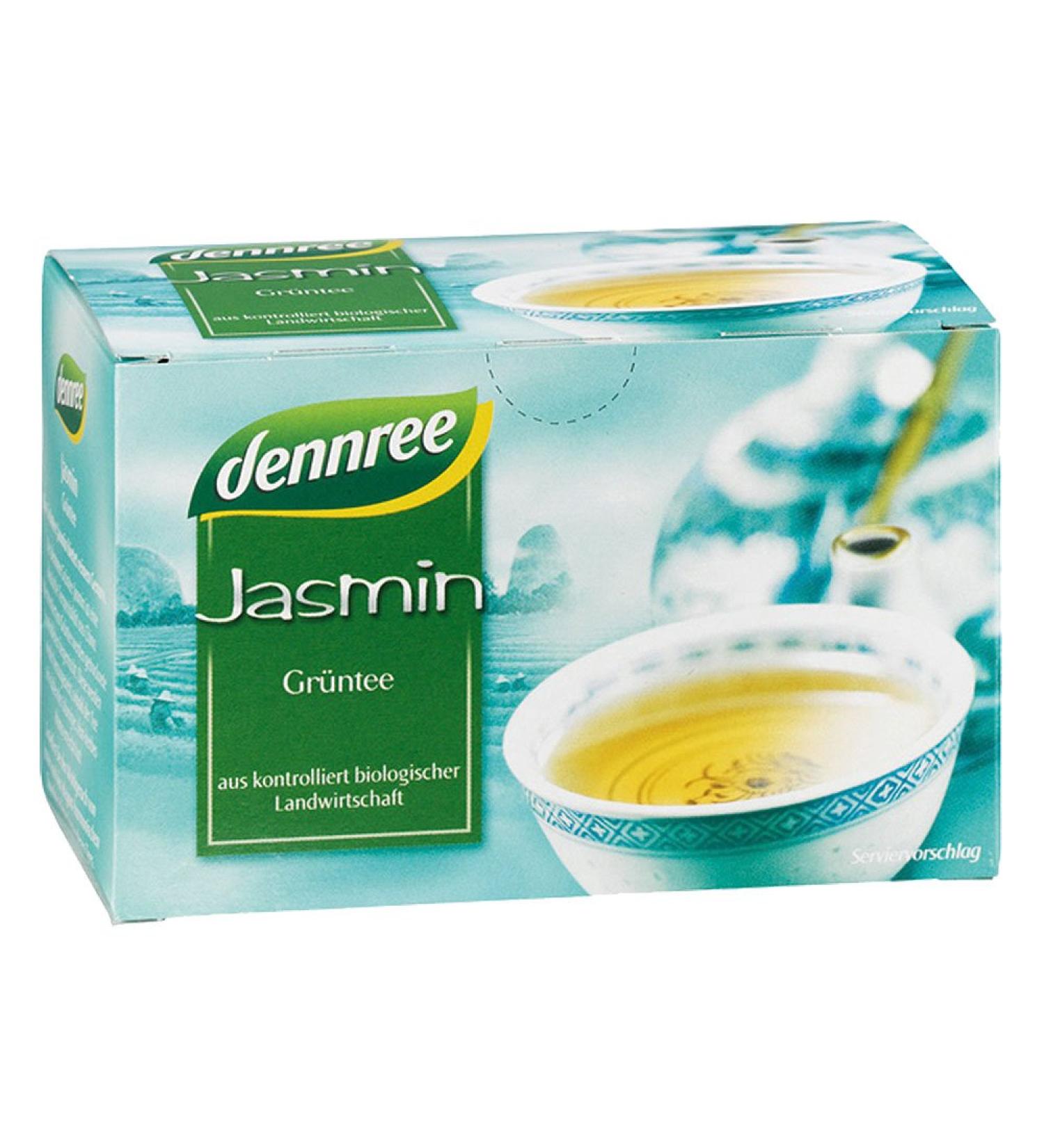 dennree dennree China Jasmine Green Tea in a Bag (30 g) - Organic
