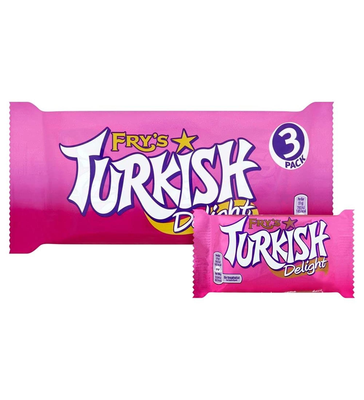 Fry's Turkish Delight (4x51g) by Fry's