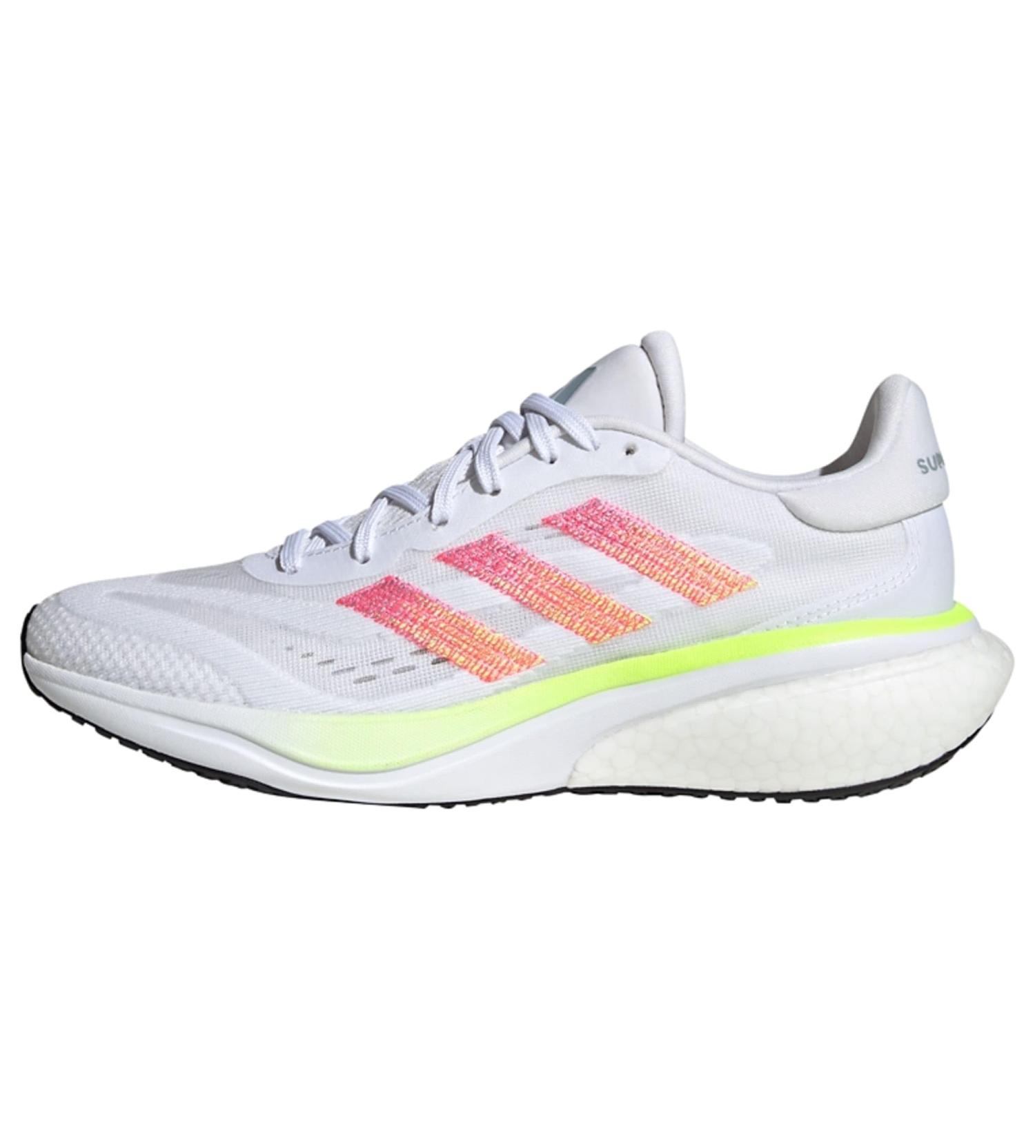 Buy adidas Women's Supernova 3 Running Shoes - Ftwr White/Lucid Pink/Wonder Blue - Size 39 1/3 EU - International Shipping Available - Buy Online on GoSupps.com