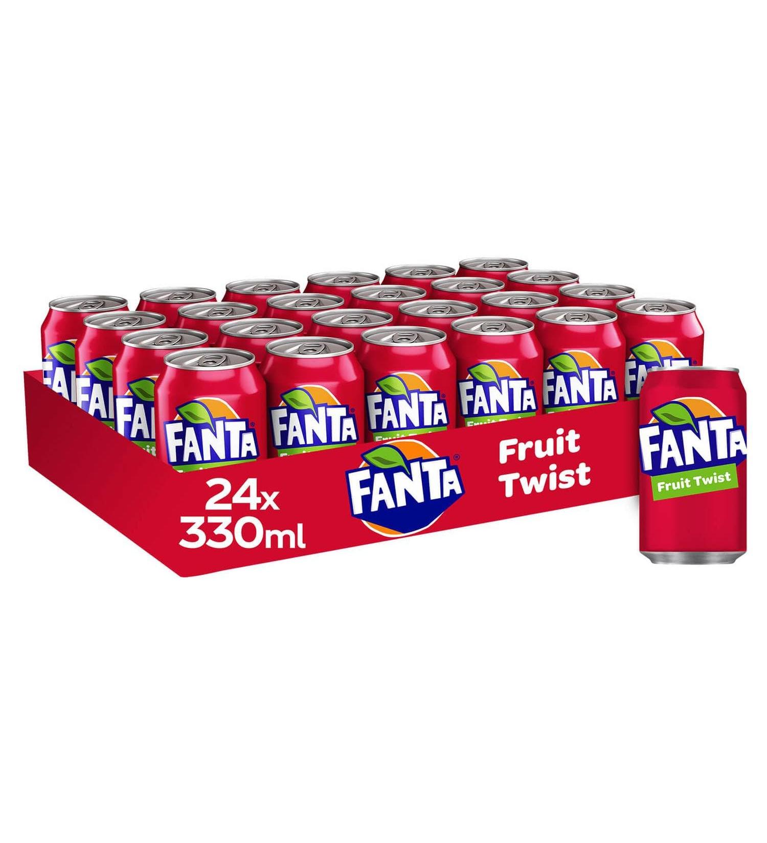 Fanta Fruit Twist Cans 330ml (24)