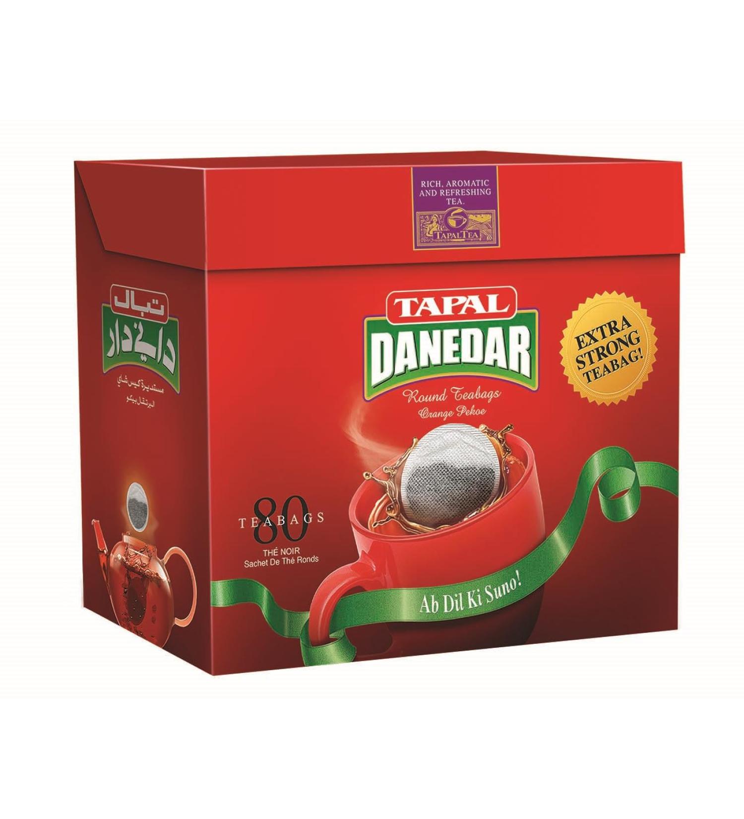 Tapal Danedar Round tea Bags (80bags)