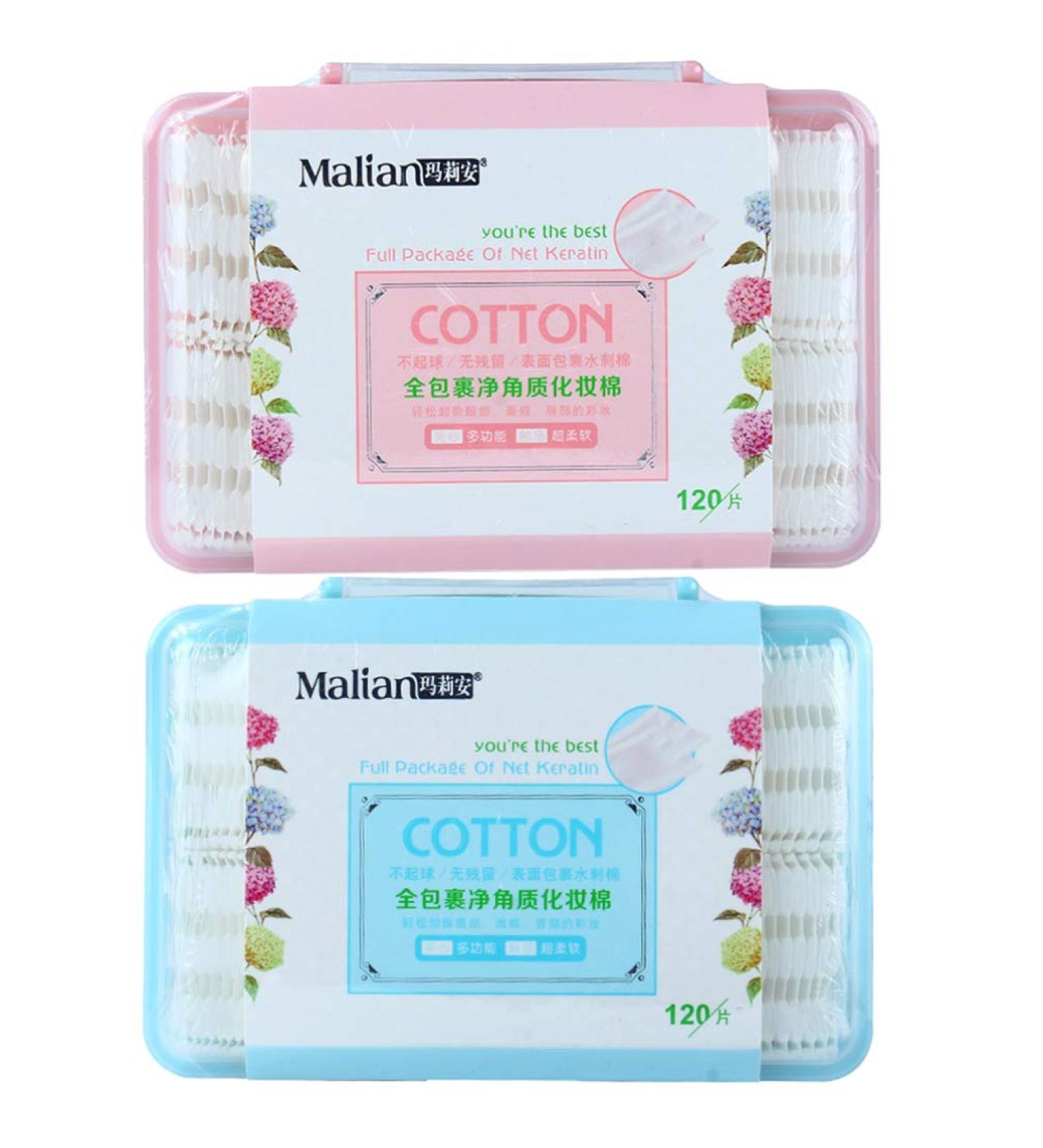 Buy Cotton Facial Wash Pads - Disposable Makeup & Toner Pads for Women | Eco-Friendly Face Cleaning Cloths - Buy Online on GoSupps.com