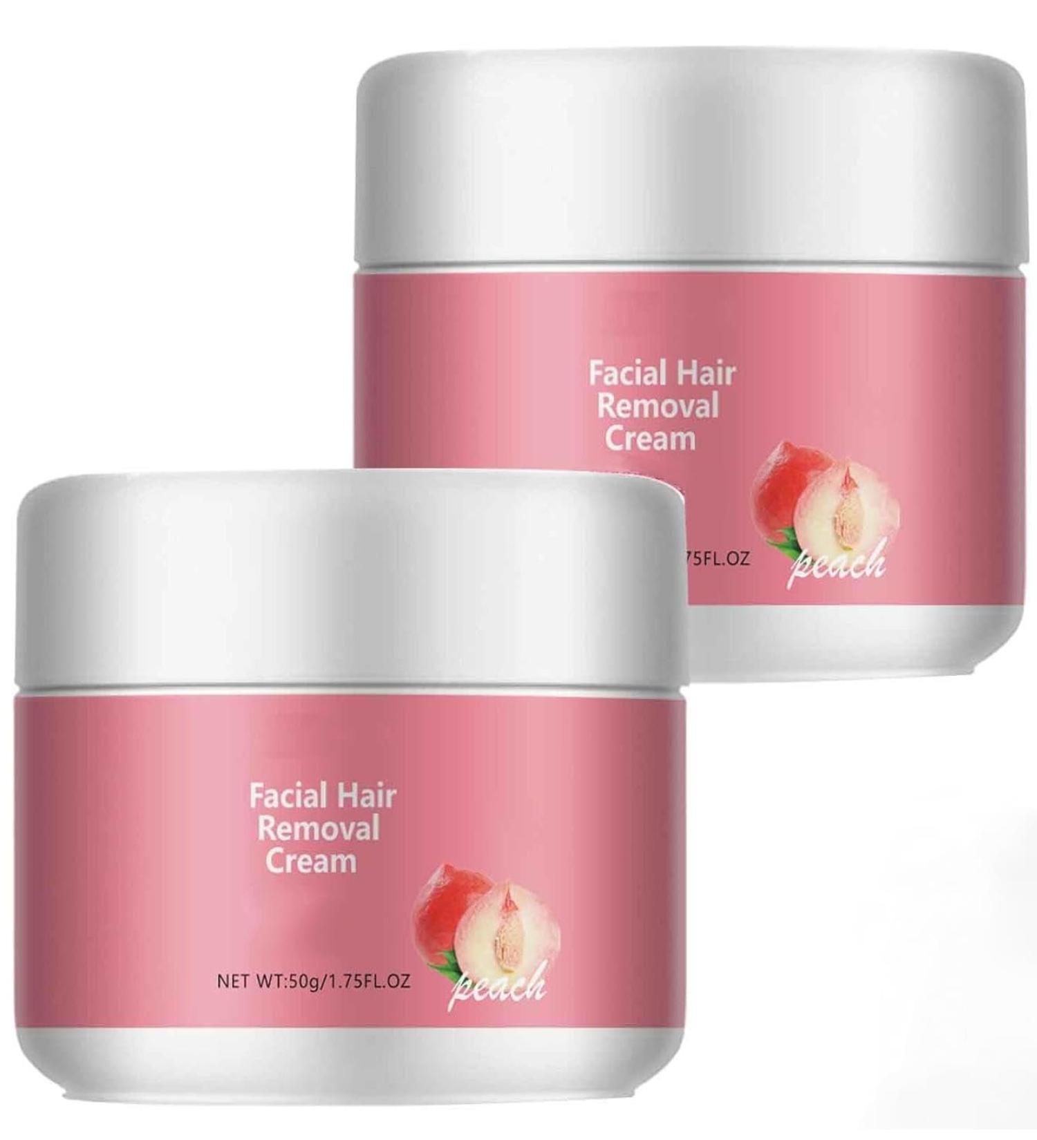 Cr me d pilatoire visage pour femmes et hommes formule douce et non irritante application facile pour la l vre sup rieure le menton et les joues. pilation rapide et efficace. 2pcs - Buy Online on GoSupps.com