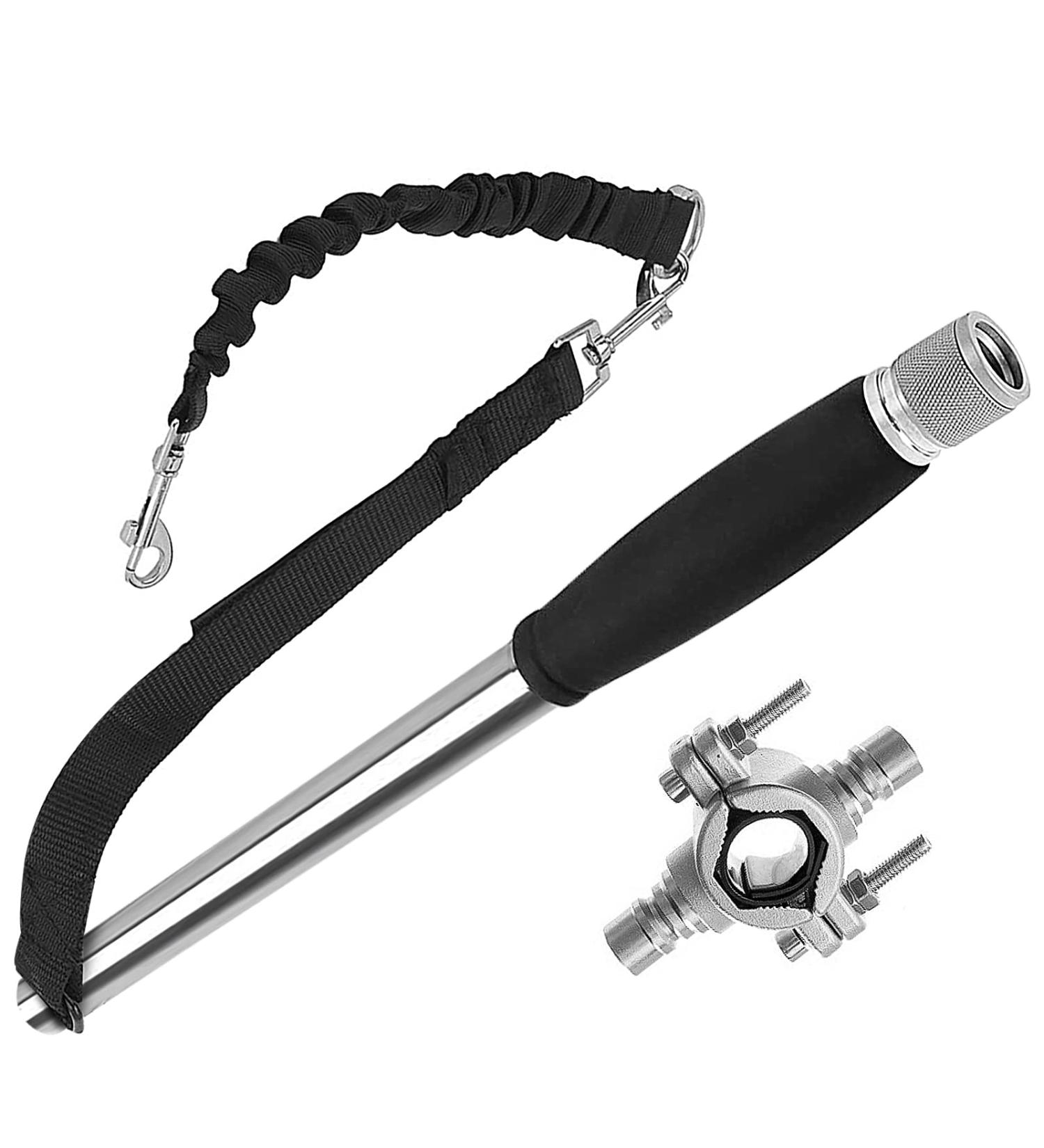 180 Bicycle Dog Holder | Upgraded Hands-Free Running Leash for 2 Dogs | Ideal for Cycling Walking & Training - Buy Online on GoSupps.com