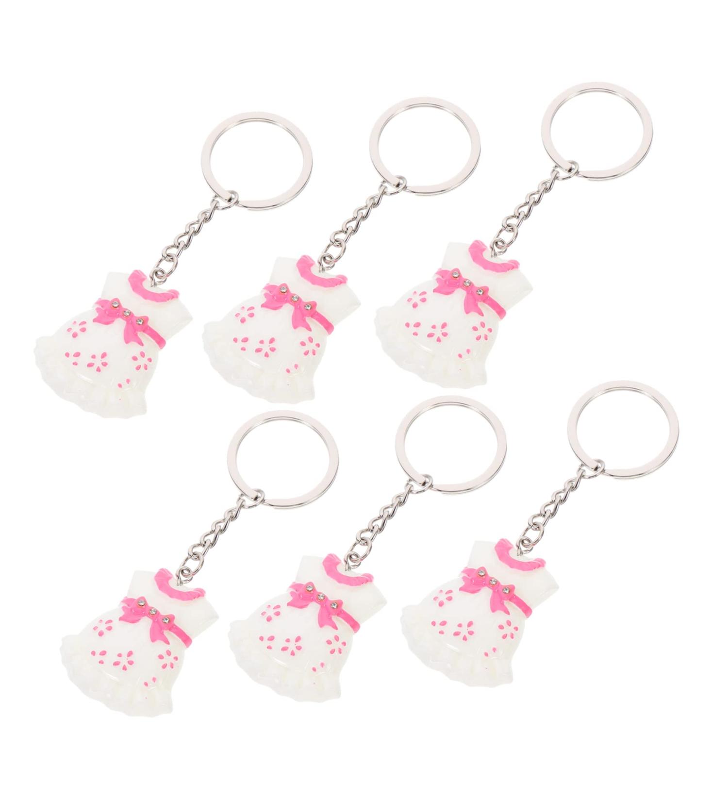 Ifundom 6-Pack Baby Key Pendants | Unique Baby Birthday Souvenirs & Gifts | Perfect for Baby Parties & Newborns - Buy Online on GoSupps.com
