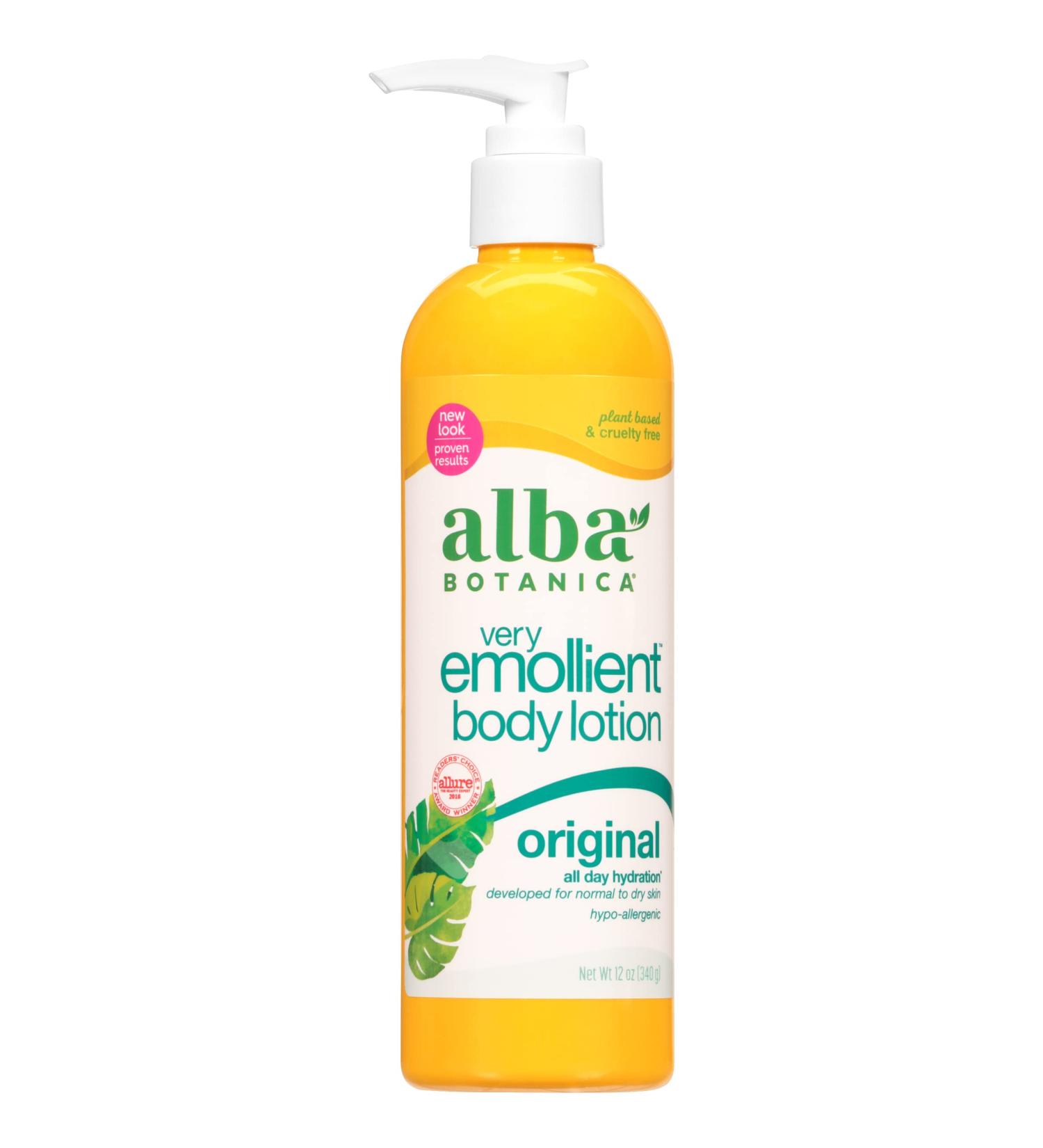 Alba Botanica Very Emollient Body Lotion Original 12 Oz Original 12 Ounce (Pack of 1)